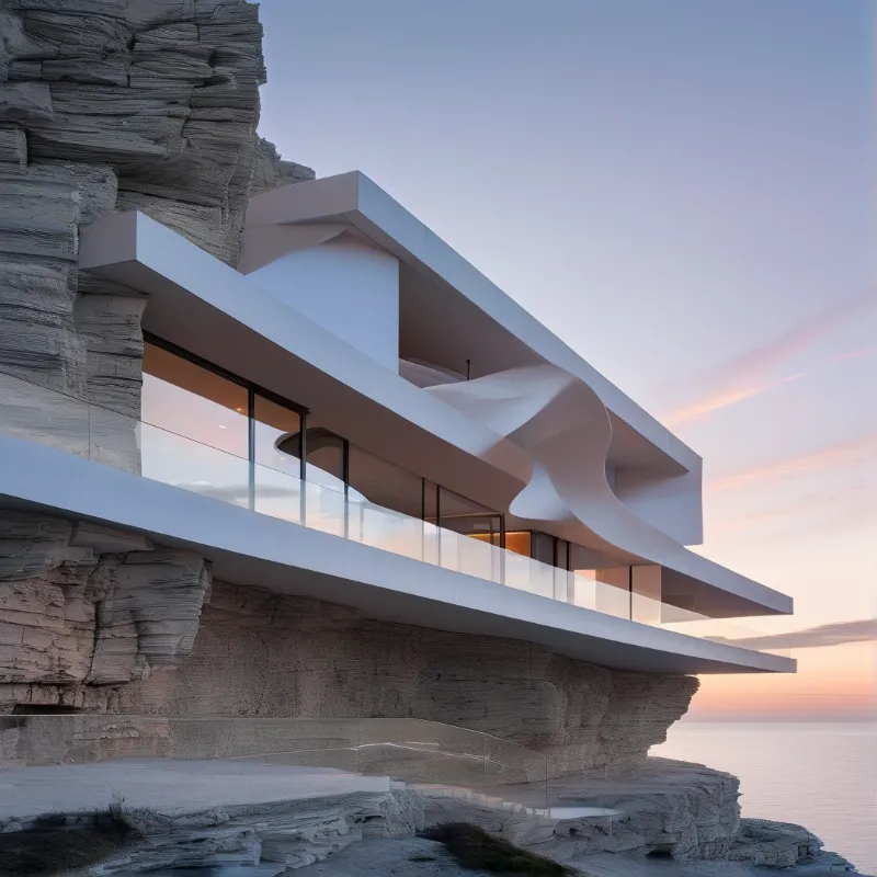 Modern Cliffside Villa