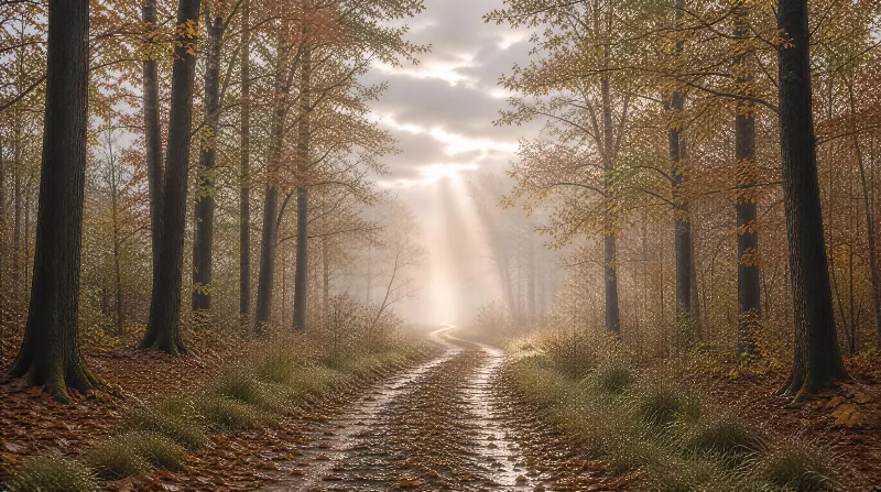 Autumn Forest Path