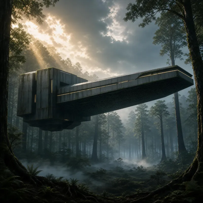 Floating Structure in Forest