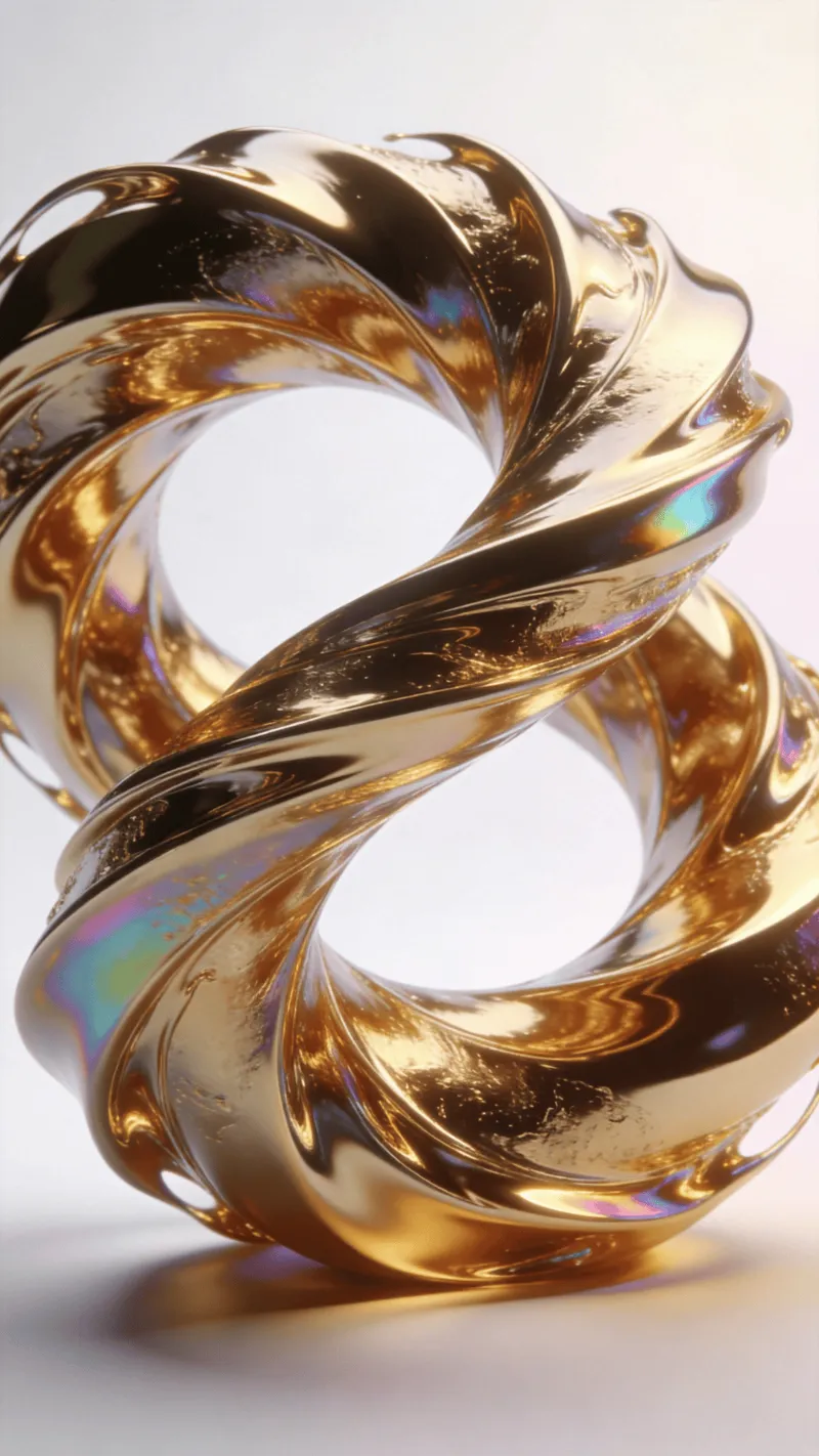 Liquid Gold, Surreal Twisted Torus