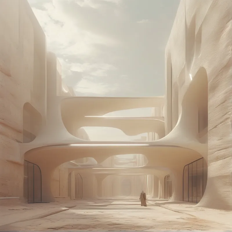 Minimalist Desert Architecture