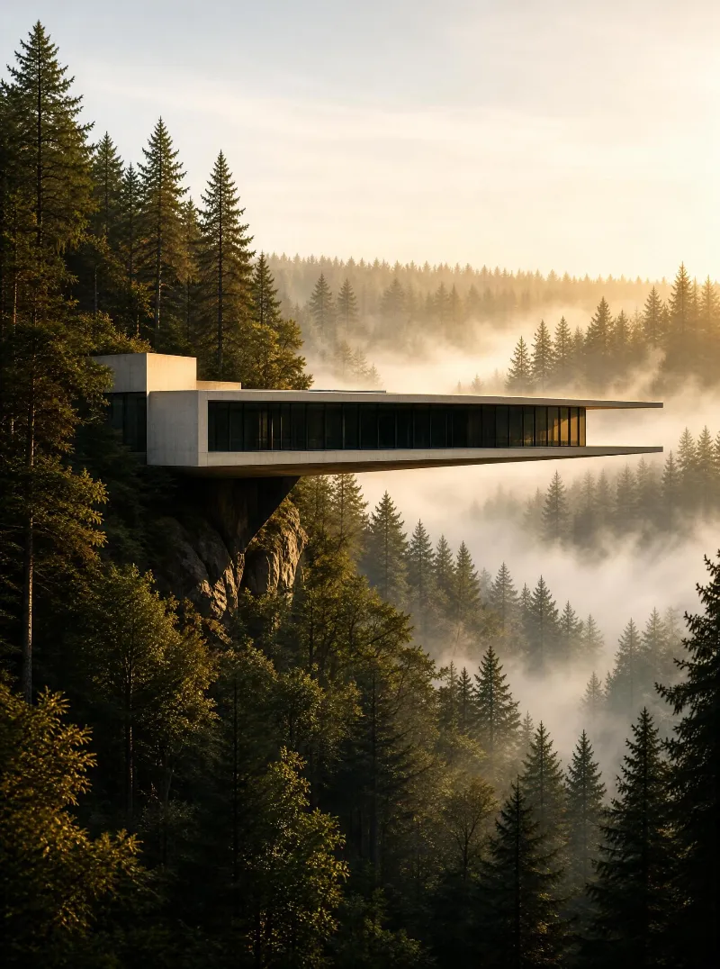 Cliffside Modern Architecture