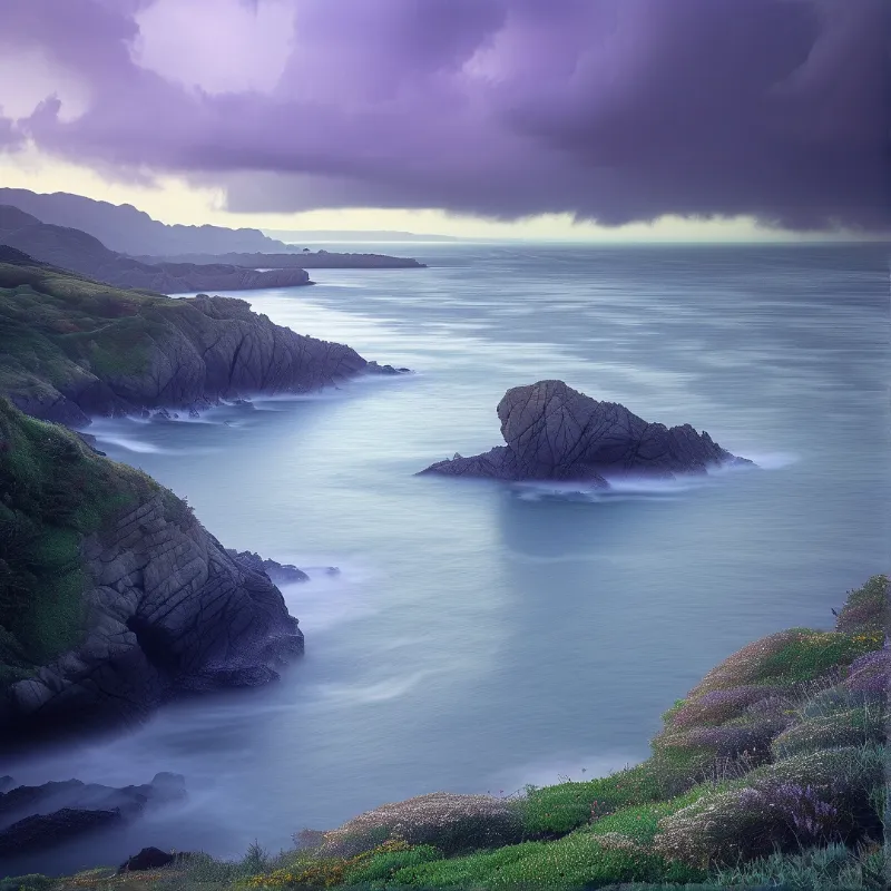Dramatic Coastal Landscape