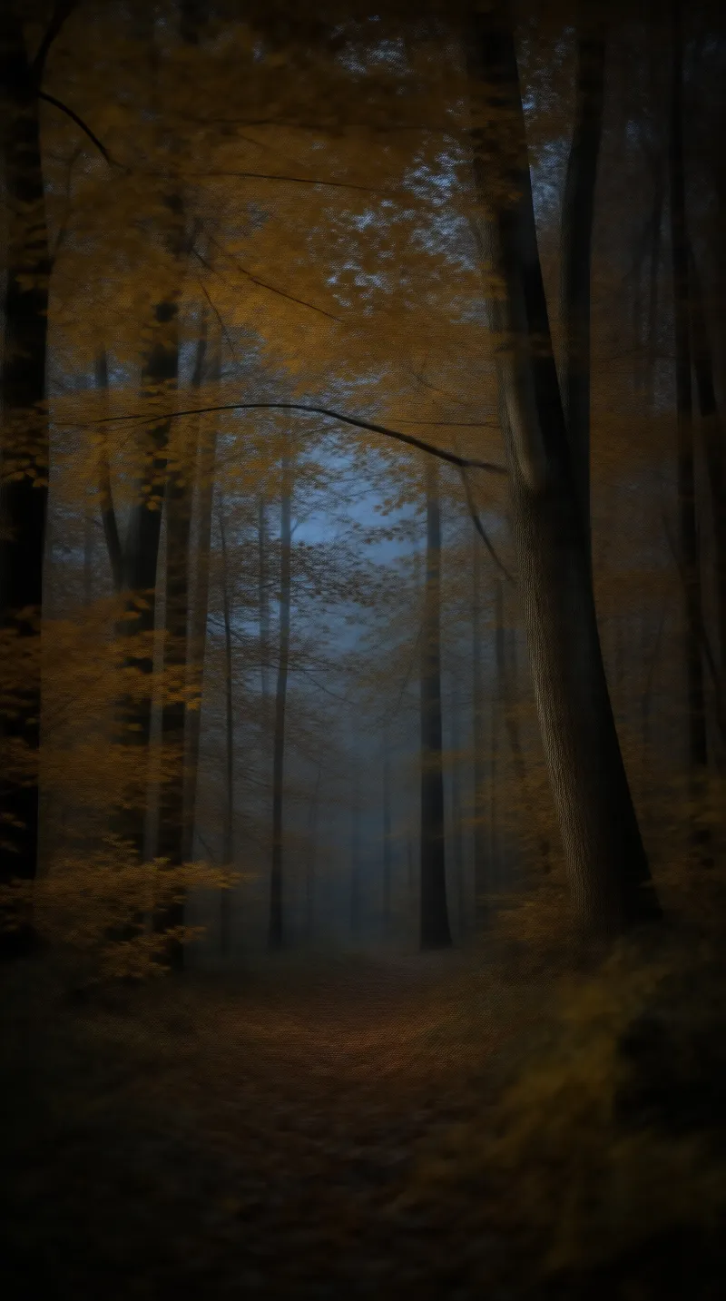 Autumn Forest Landscape