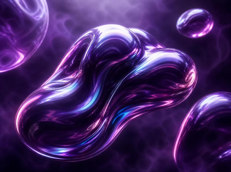 Glossy Fluid Shapes