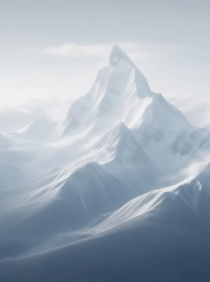 Misty Mountain Peaks