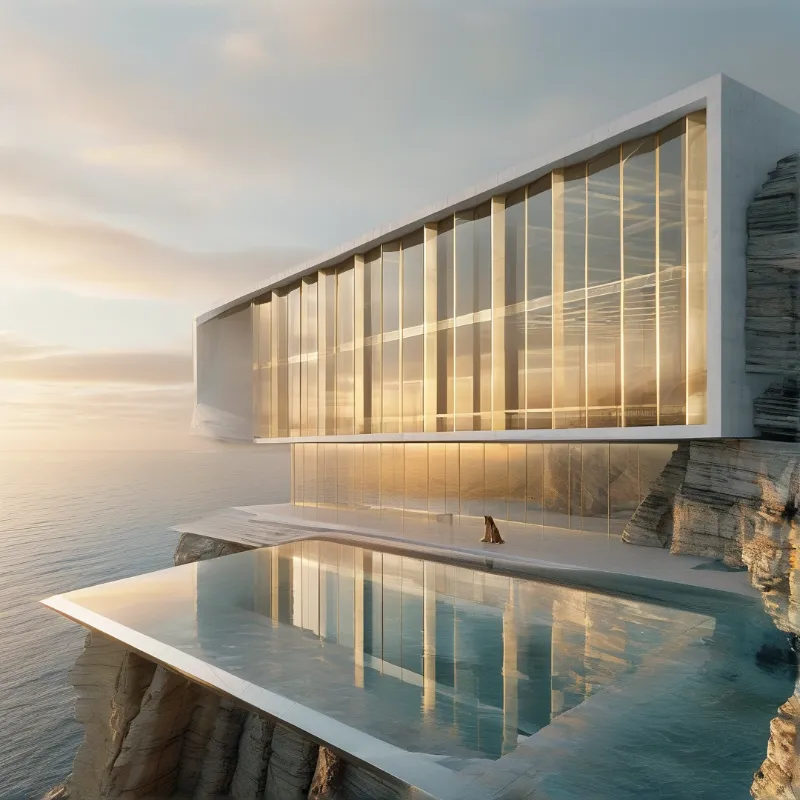 Cliffside Modern Villa