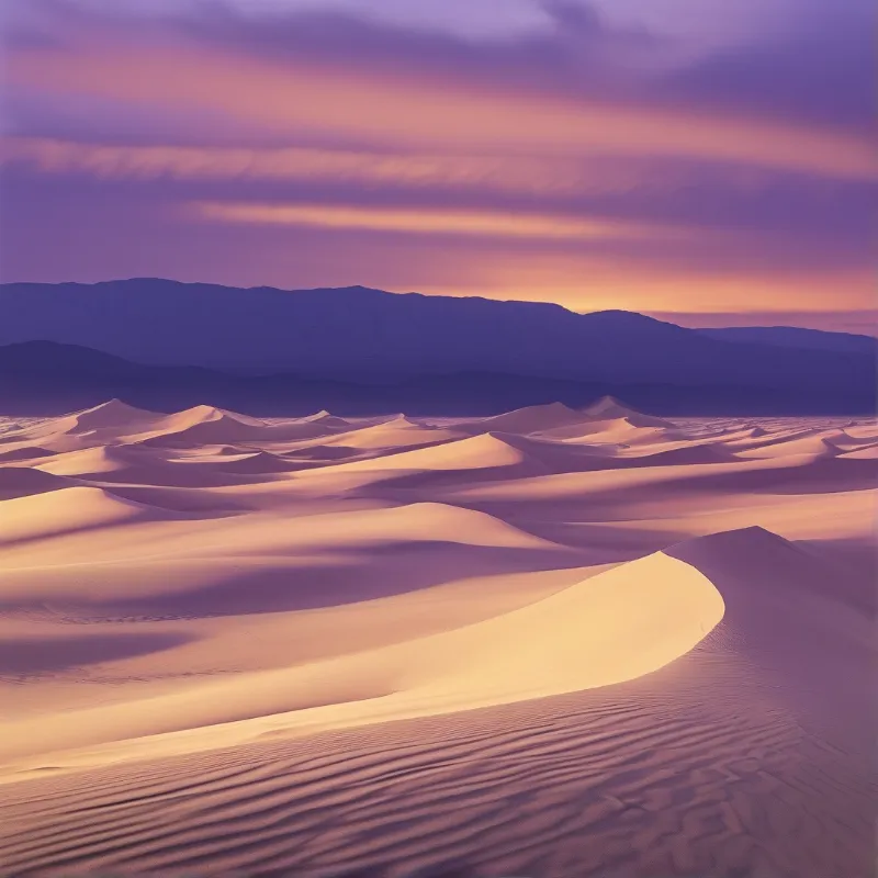 Desert at Dusk