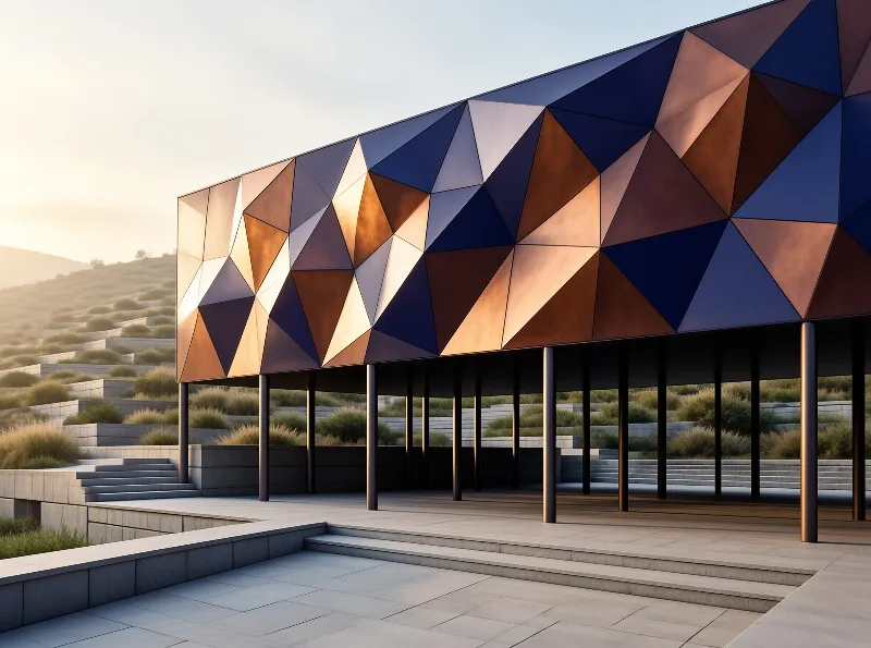 Modern Geometric Pavilion