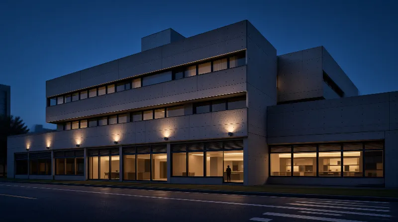 Modern Concrete Building