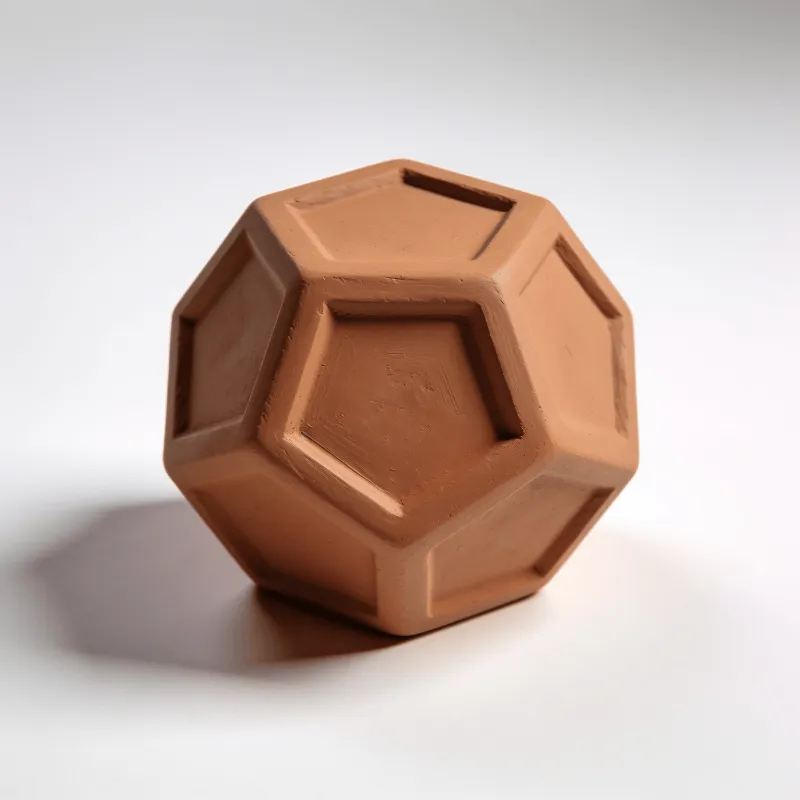 Clay Dodecahedron
