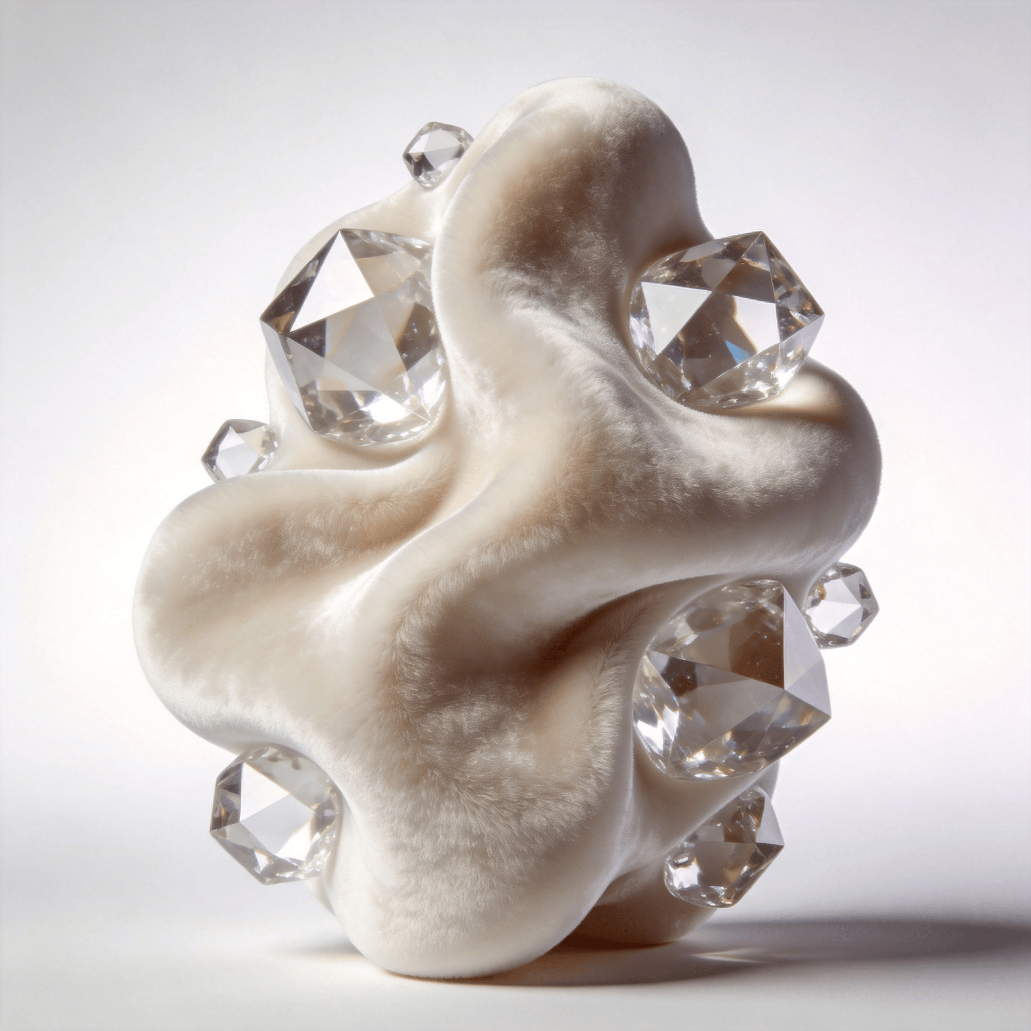 Velvet Crystal Blob — Ethereal Study