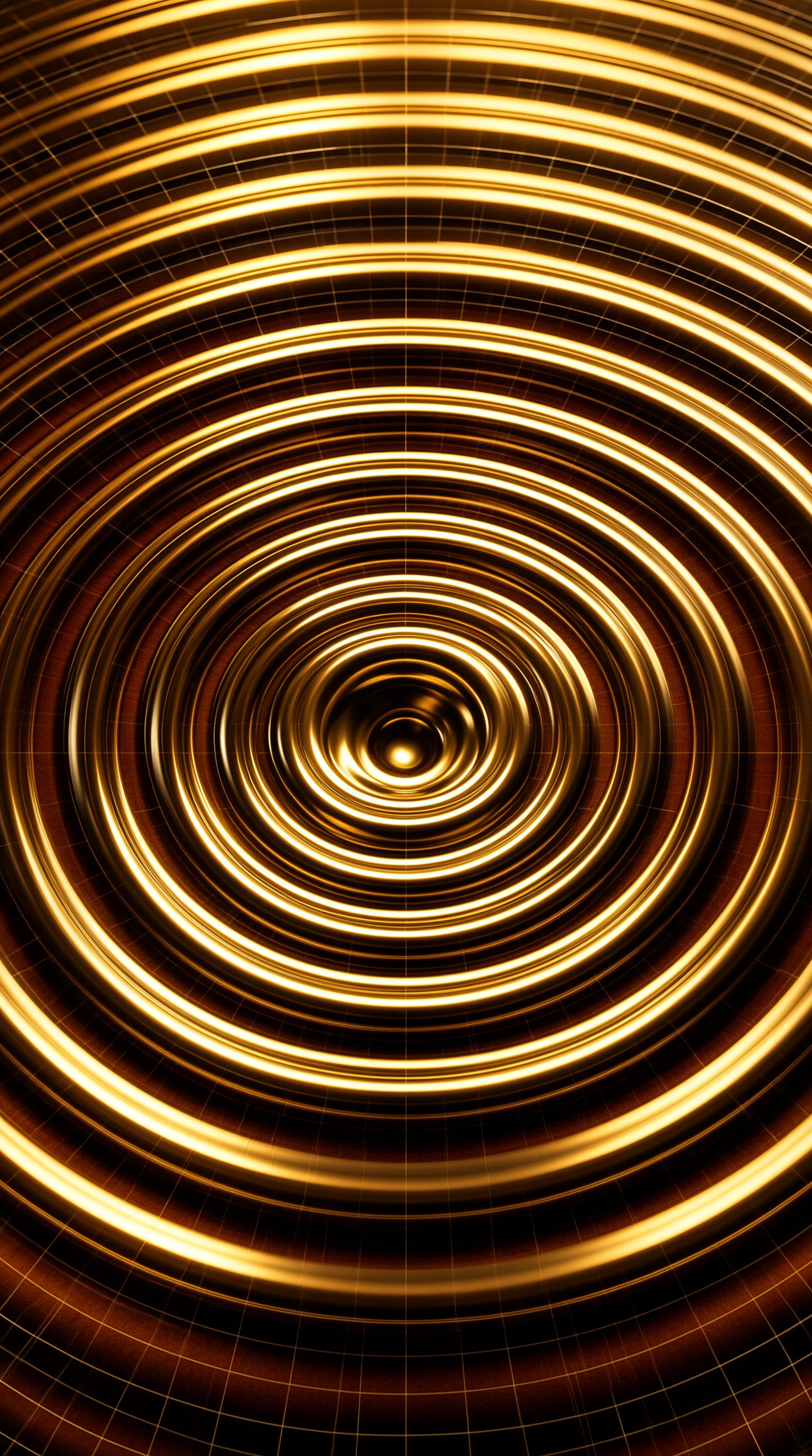 Golden Tunnel Perspective
