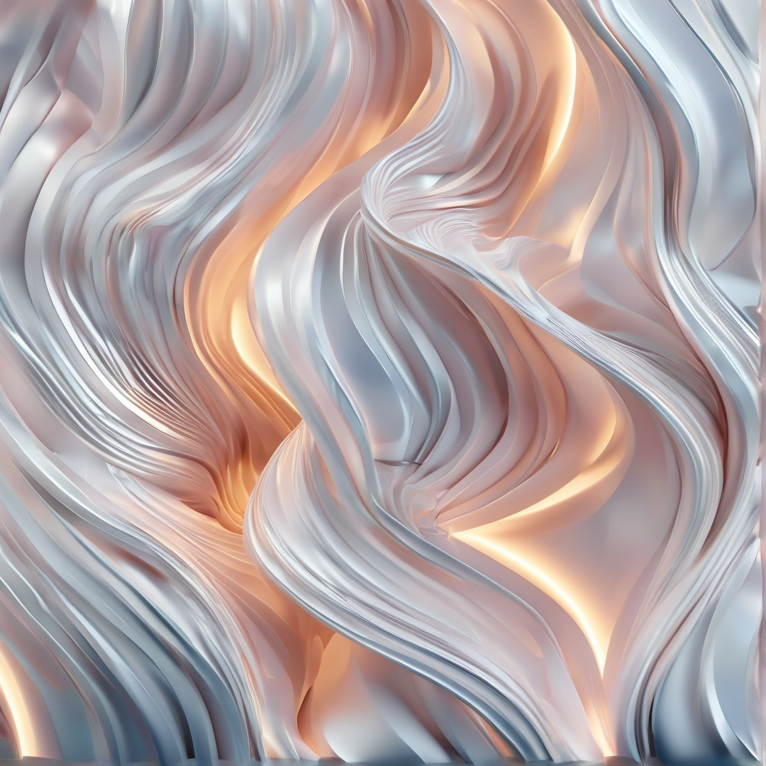 Flowing Silk Abstract
