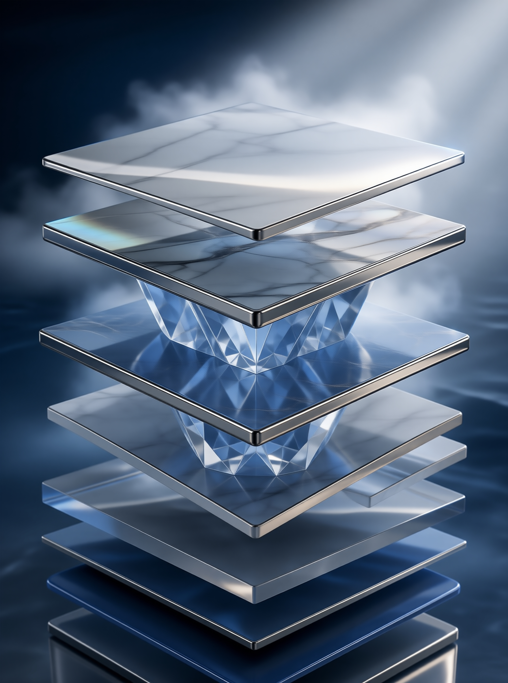 Layered Diamond Structure
