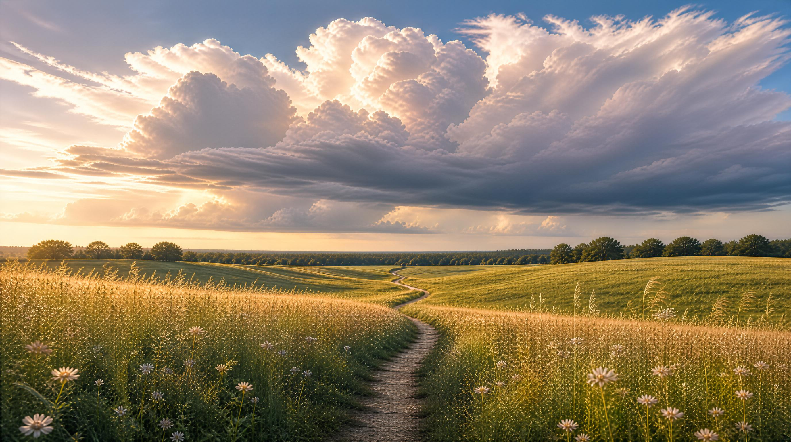 Serene Countryside Path