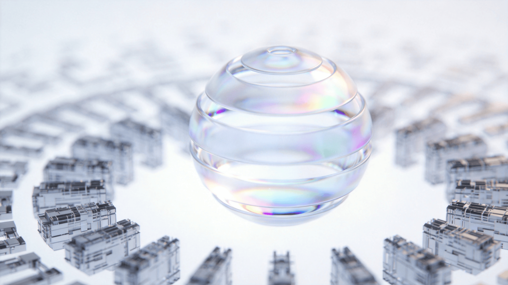 Ethereal Floating Orb — Surreal Study