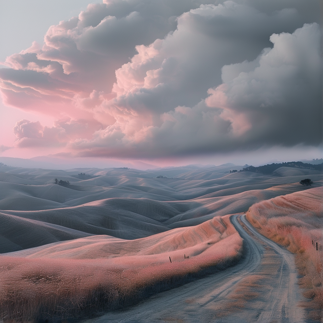 Rolling Hills at Dawn