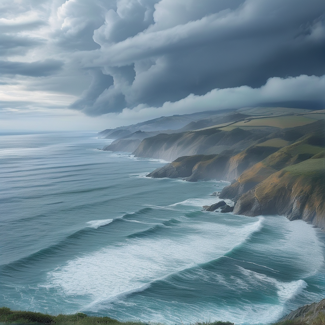 Dramatic Coastal Cliffs