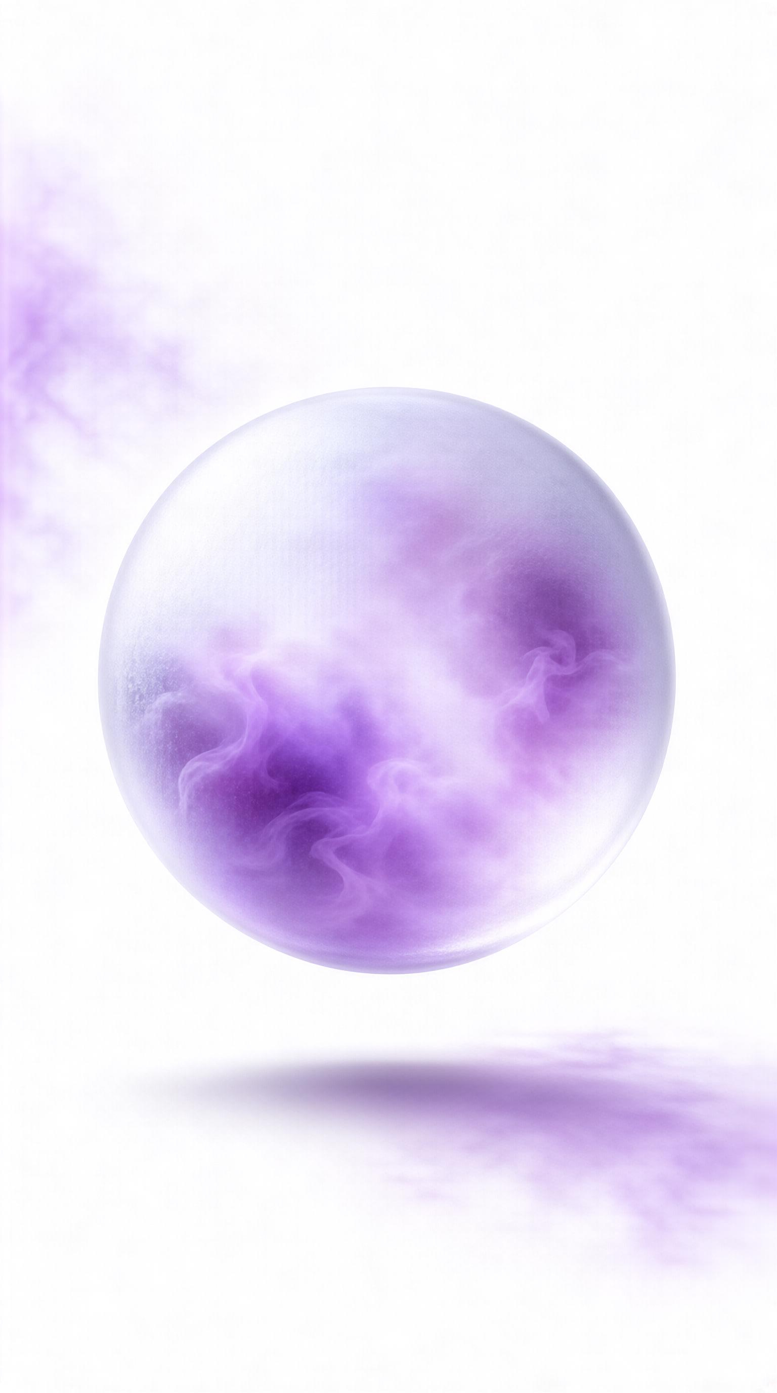 Purple Smoke Sphere