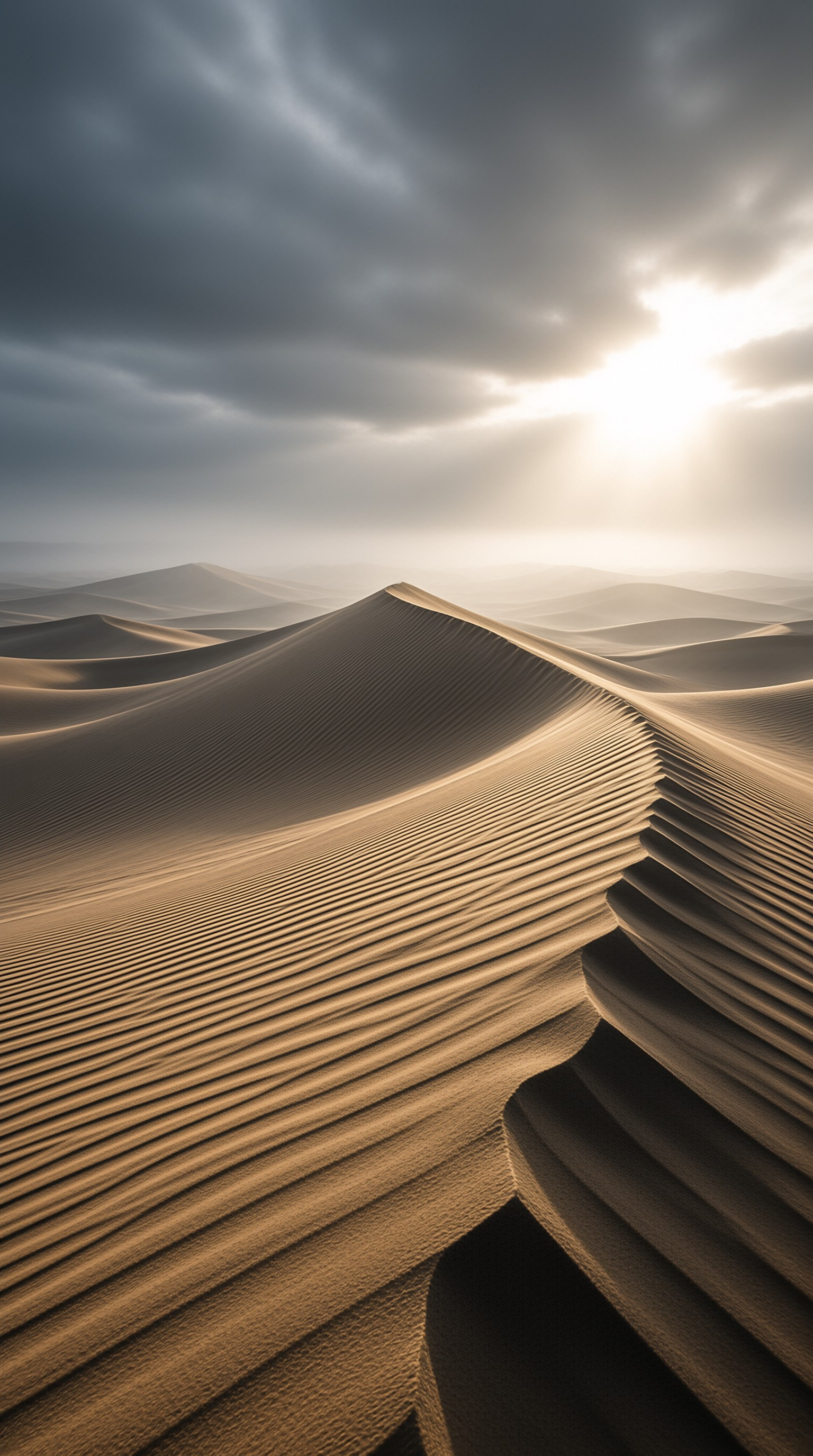 Wind Carved Sand Dunes