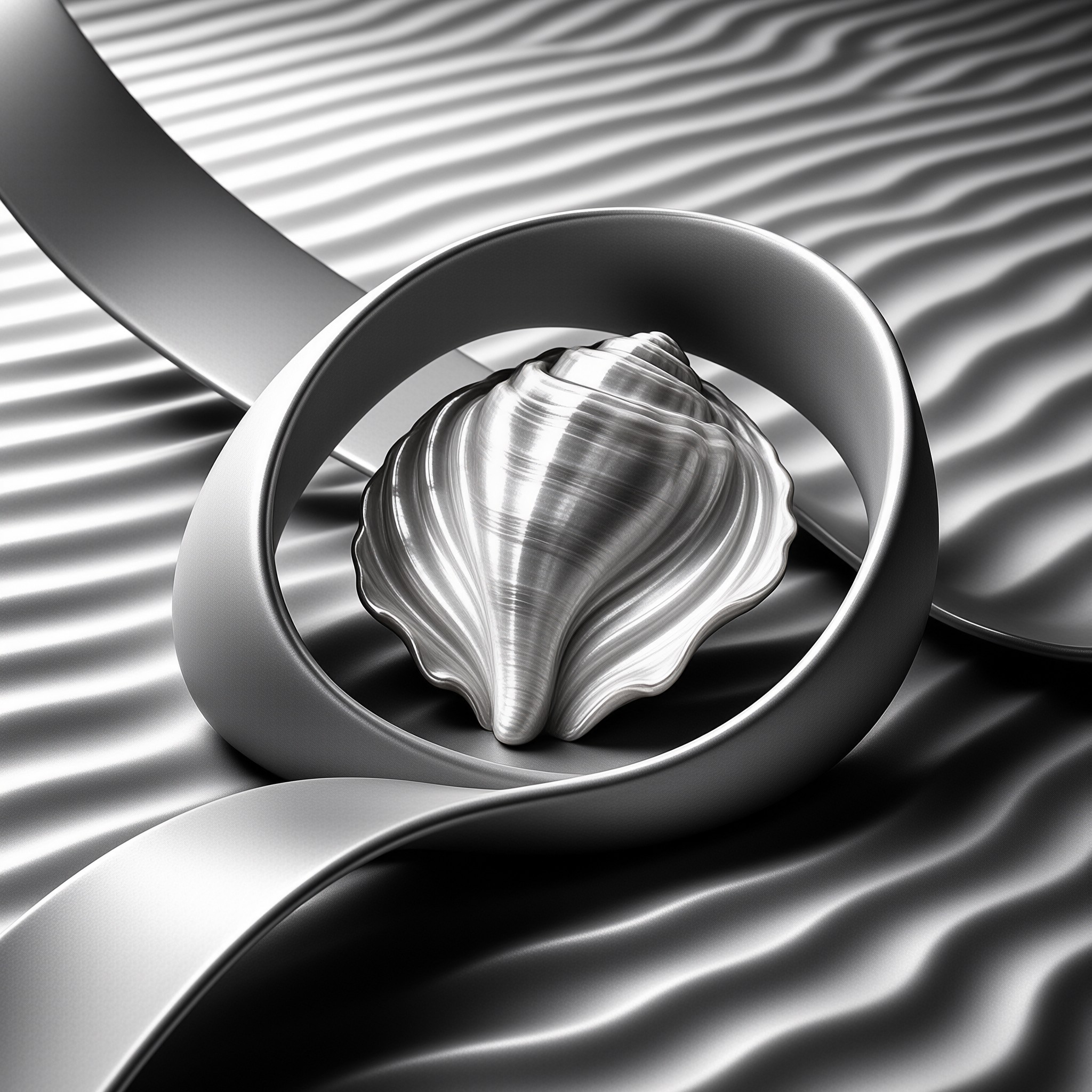Metallic Shell in Circular Ring