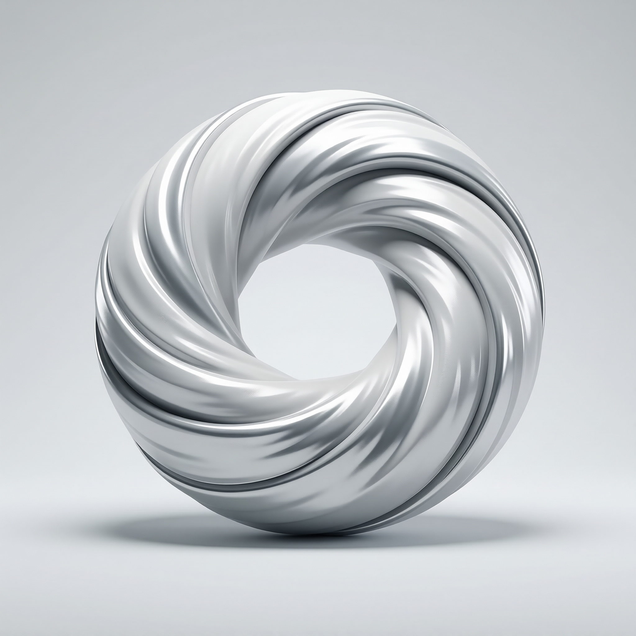 Twisted Silver Ring