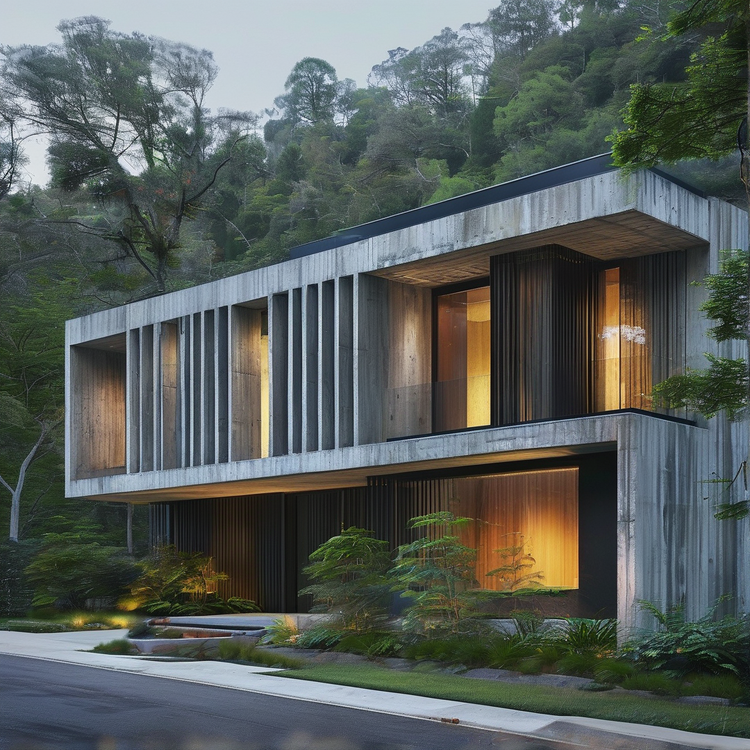 Modern Forest House