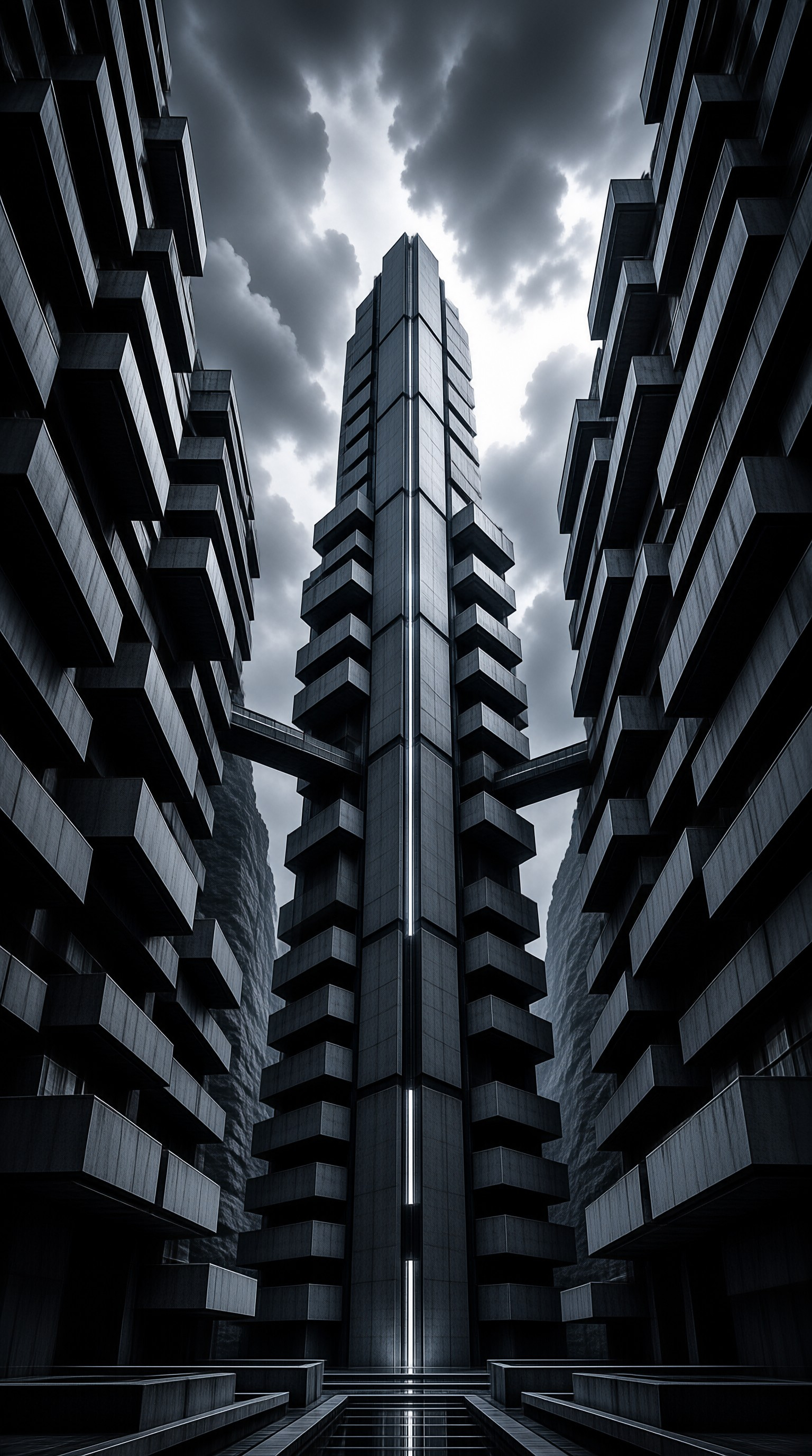 Futuristic Sci-Fi Tower