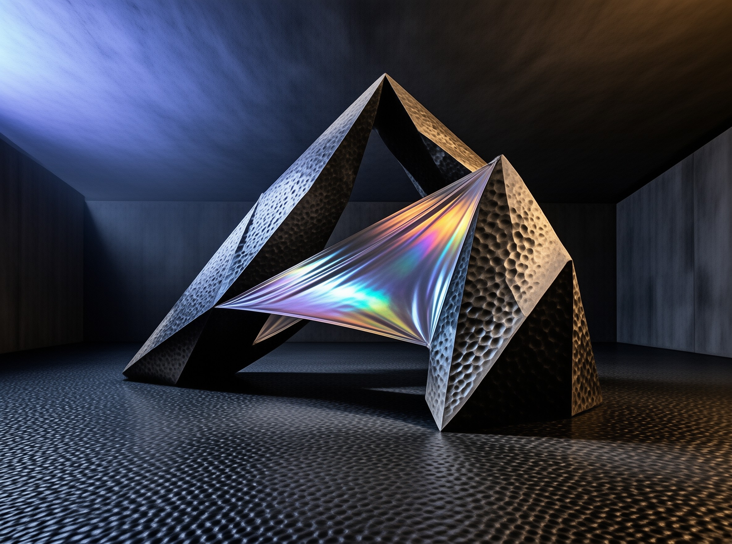 Abstract Geometric Sculpture