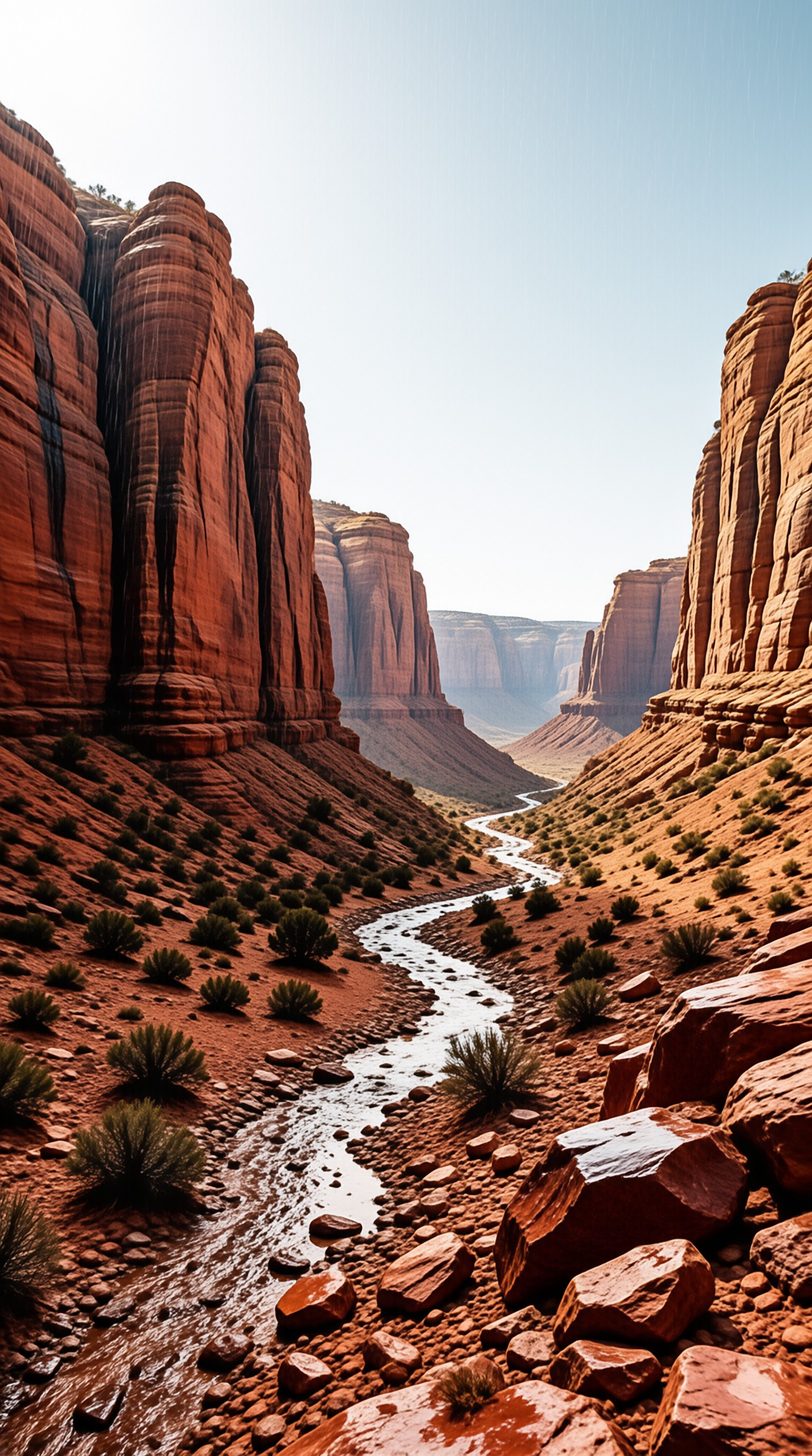 Red Rock Canyon River
