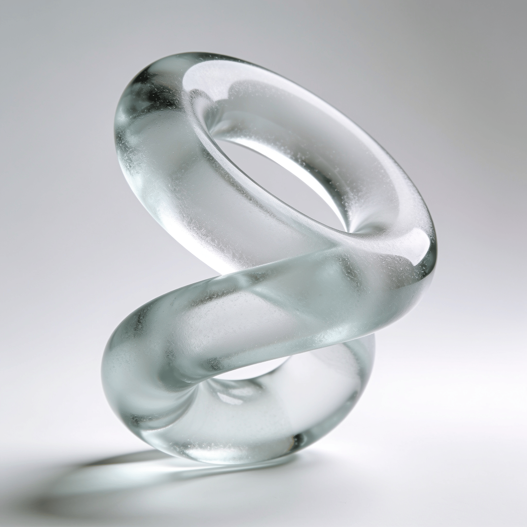 Frosted Glass Twisted Torus