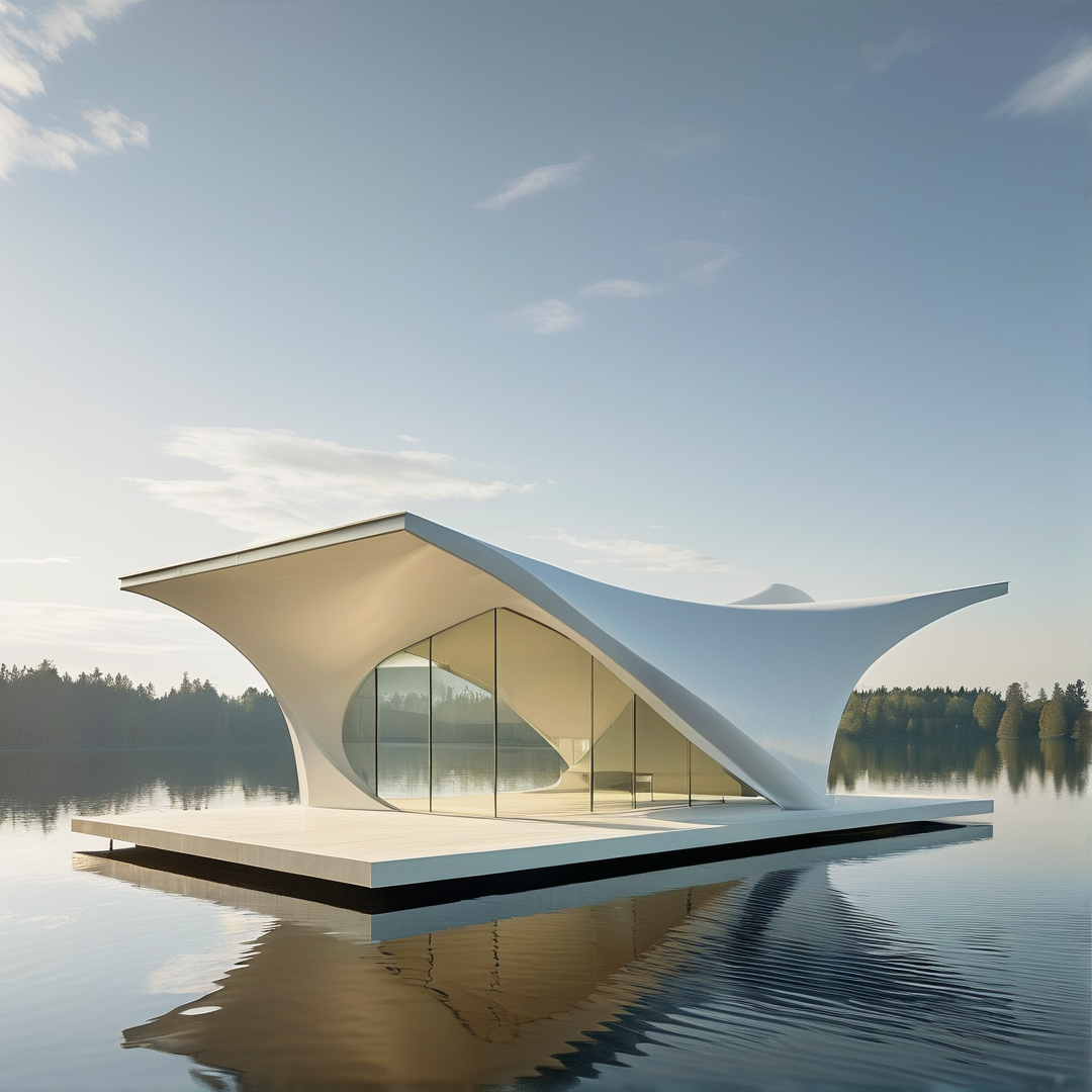 Futuristic Water Villa