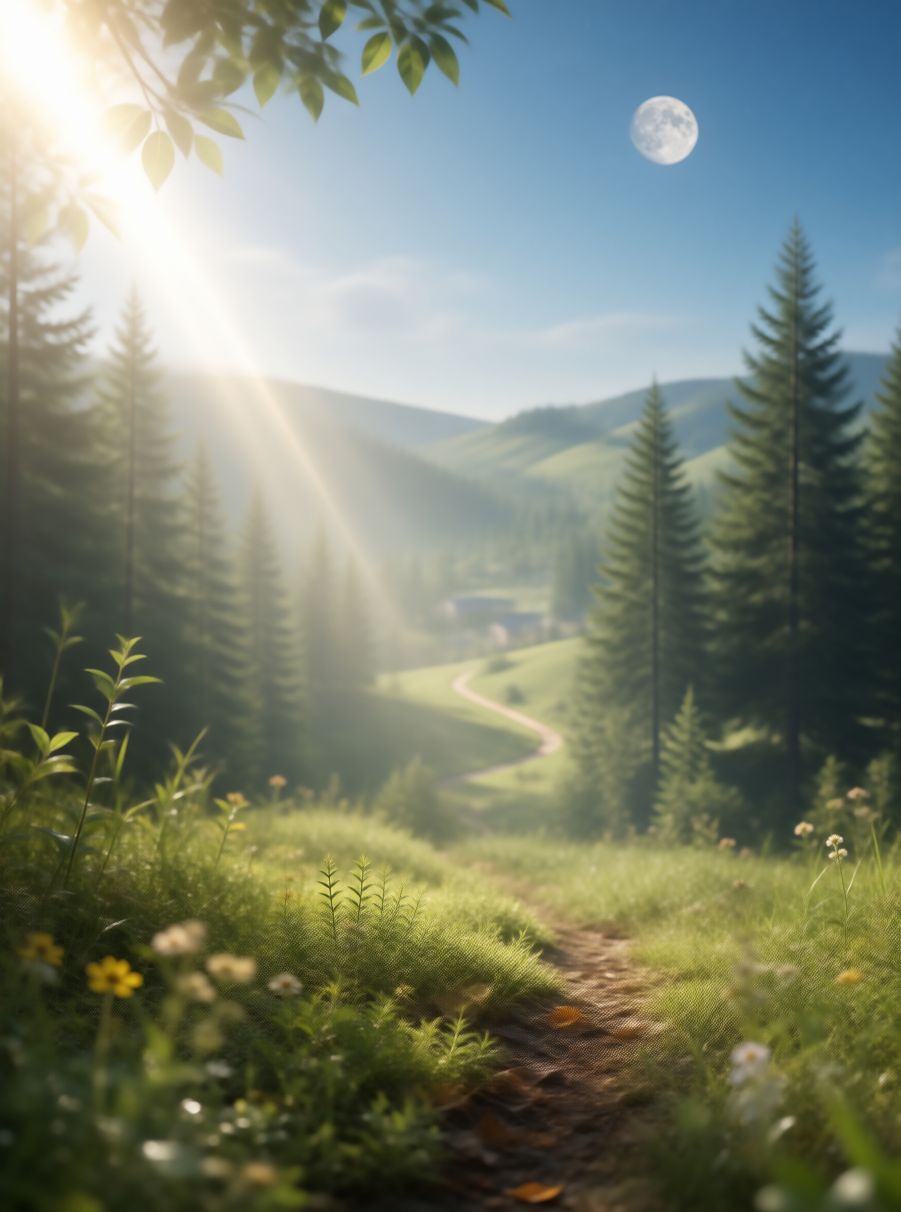Sunny Forest Trail
