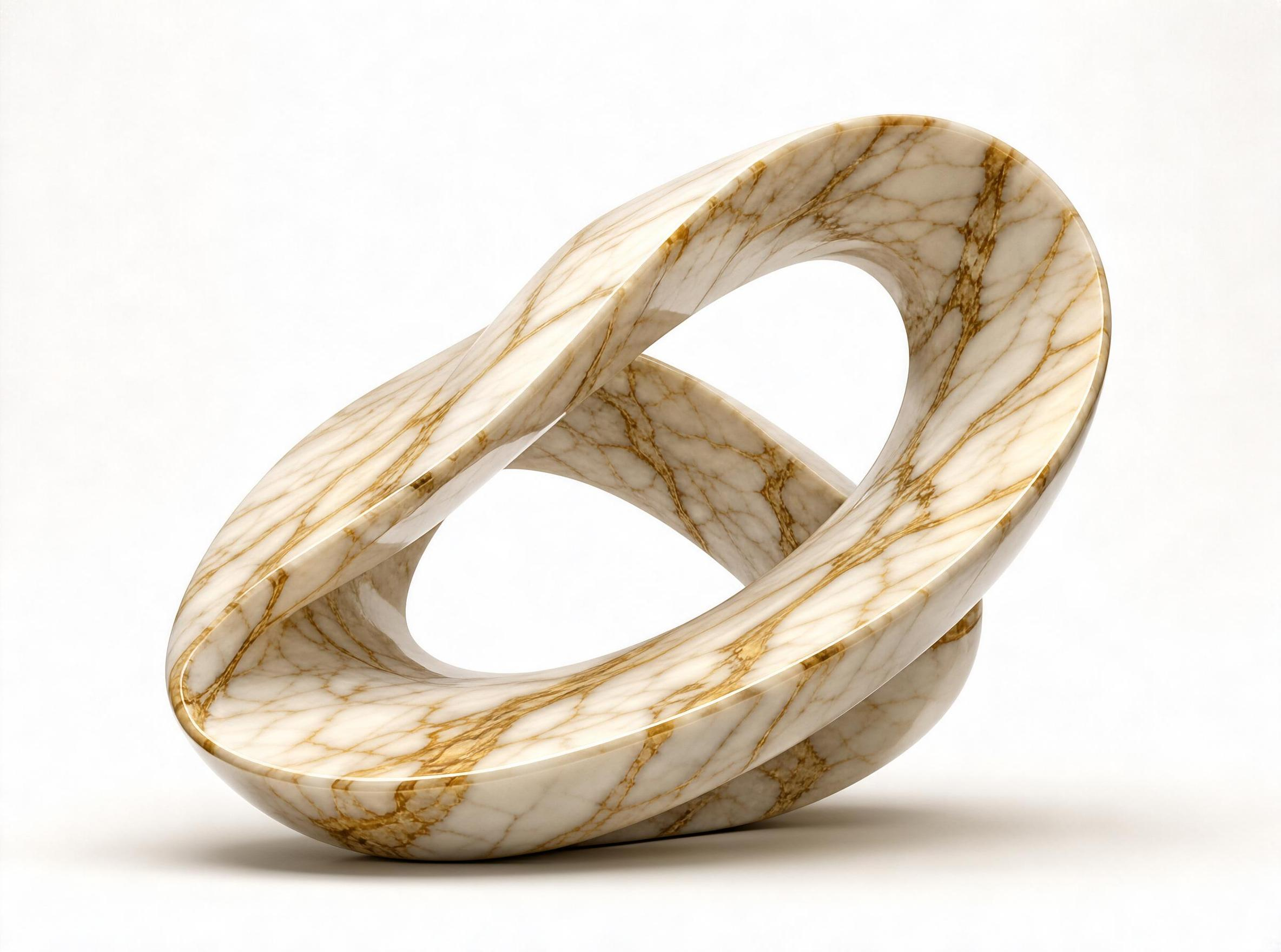Abstract Marble Knot