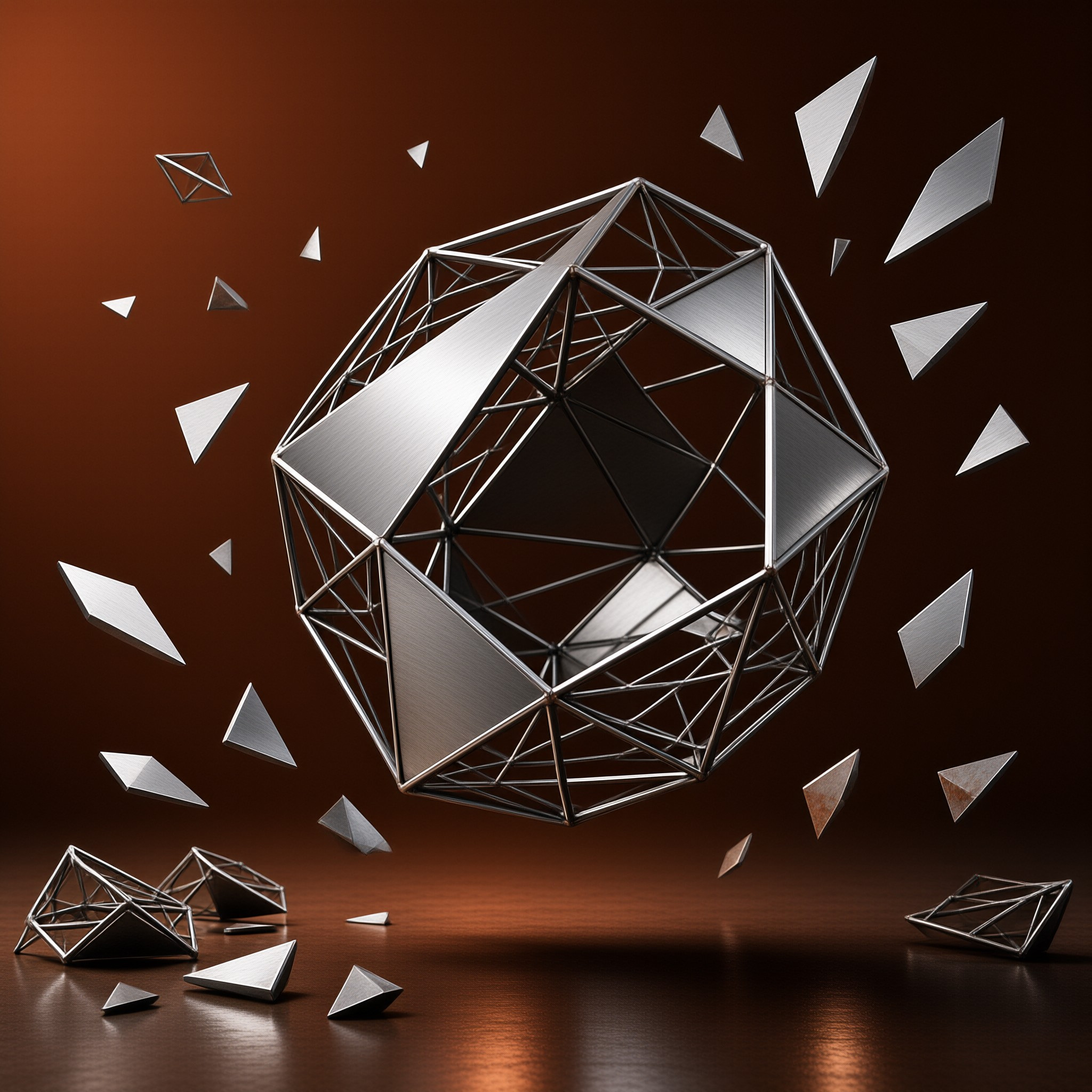 Exploding Geodesic Sphere