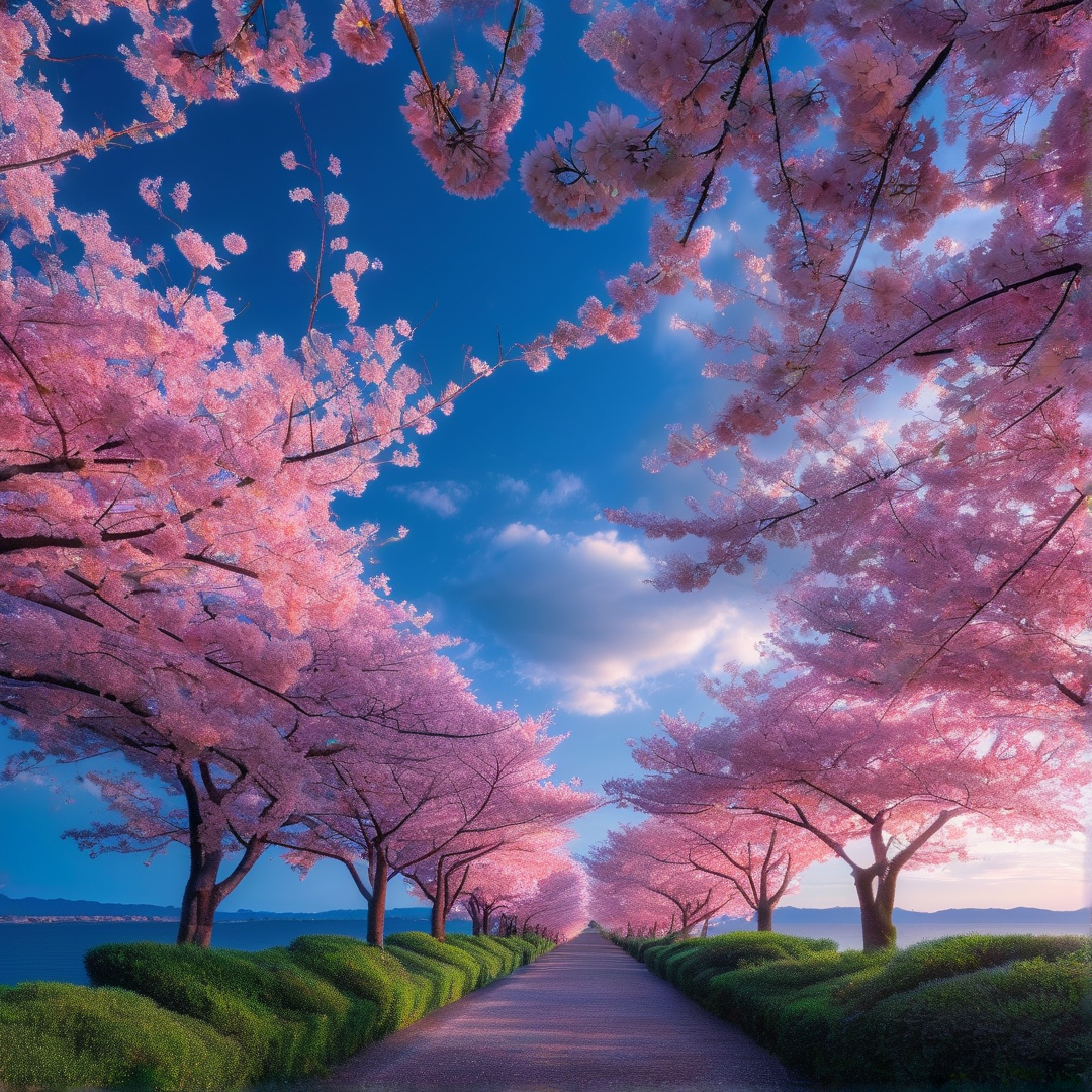Cherry Blossom Tunnel