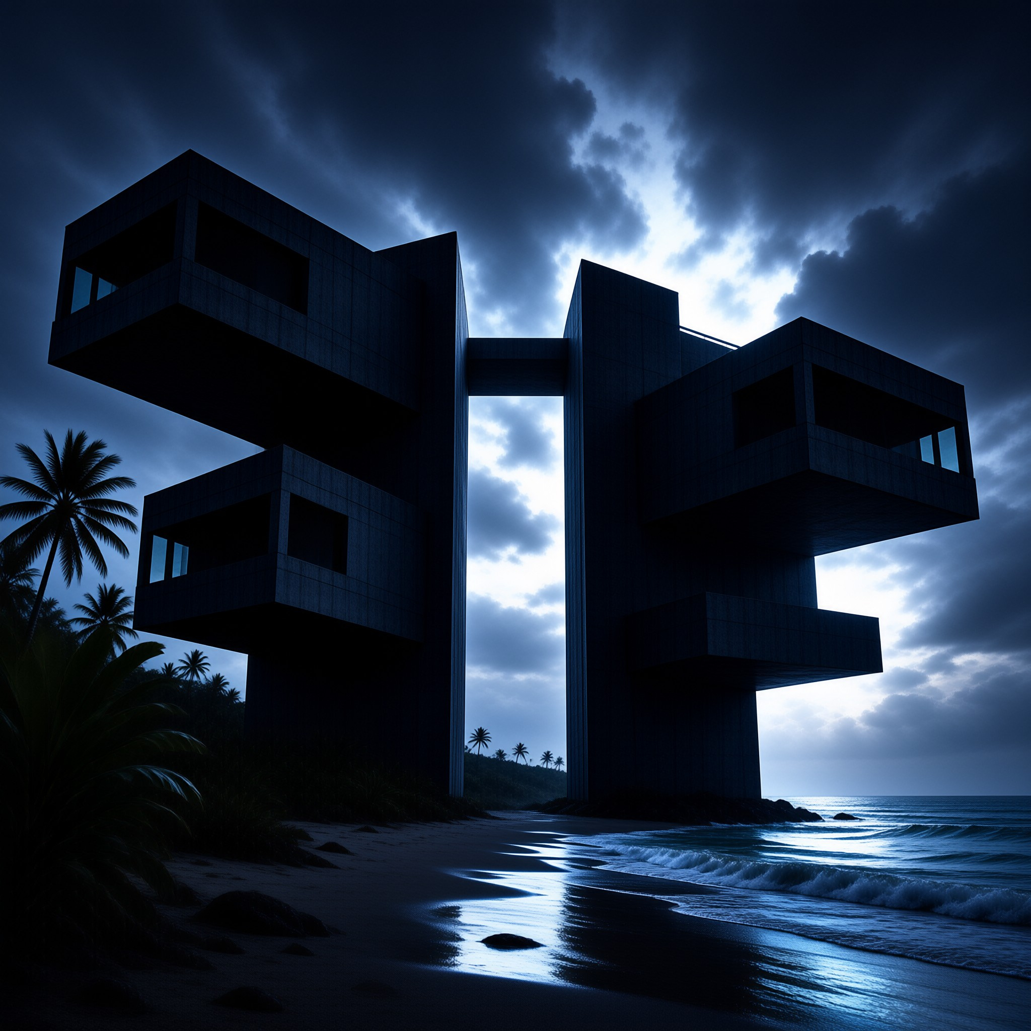 Futuristic Beach Architecture