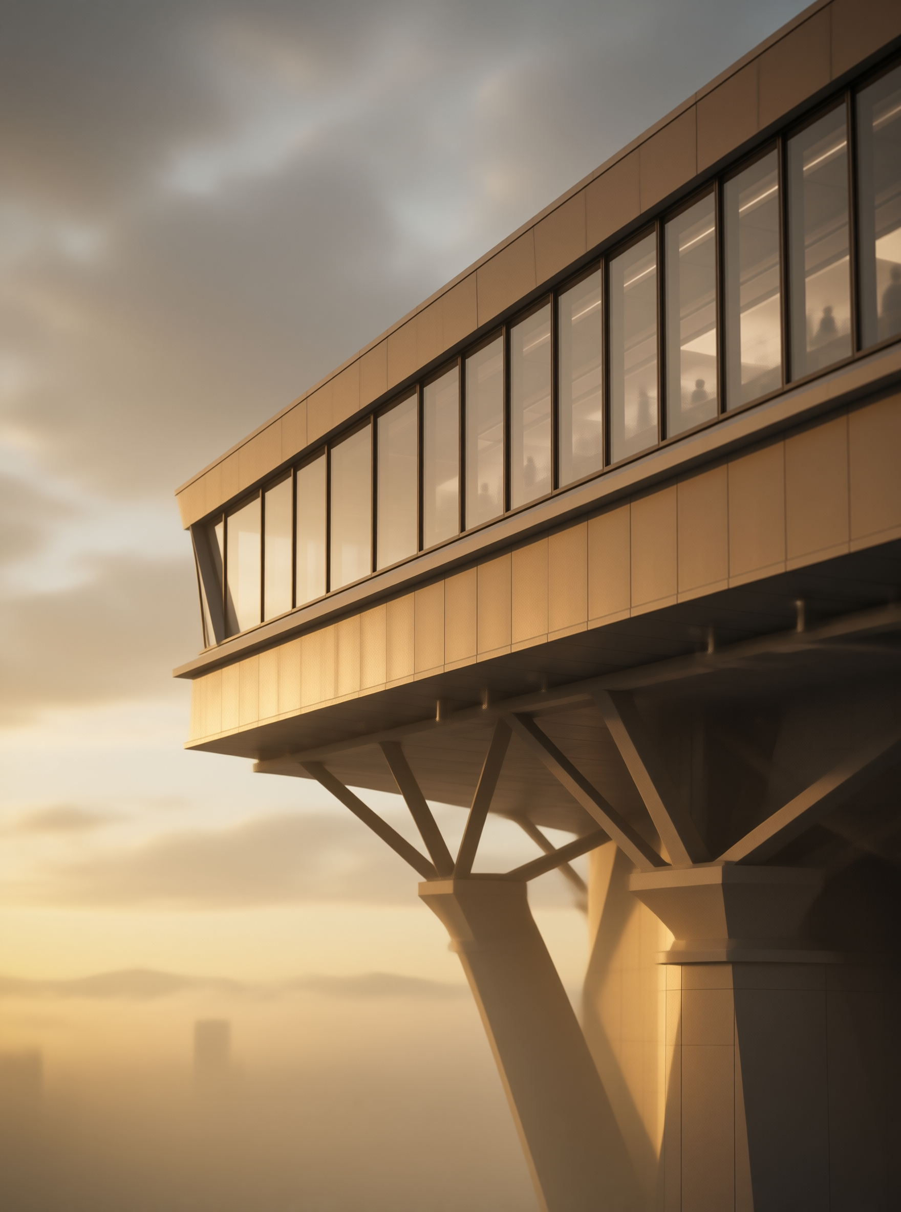 Skywalk at Golden Hour