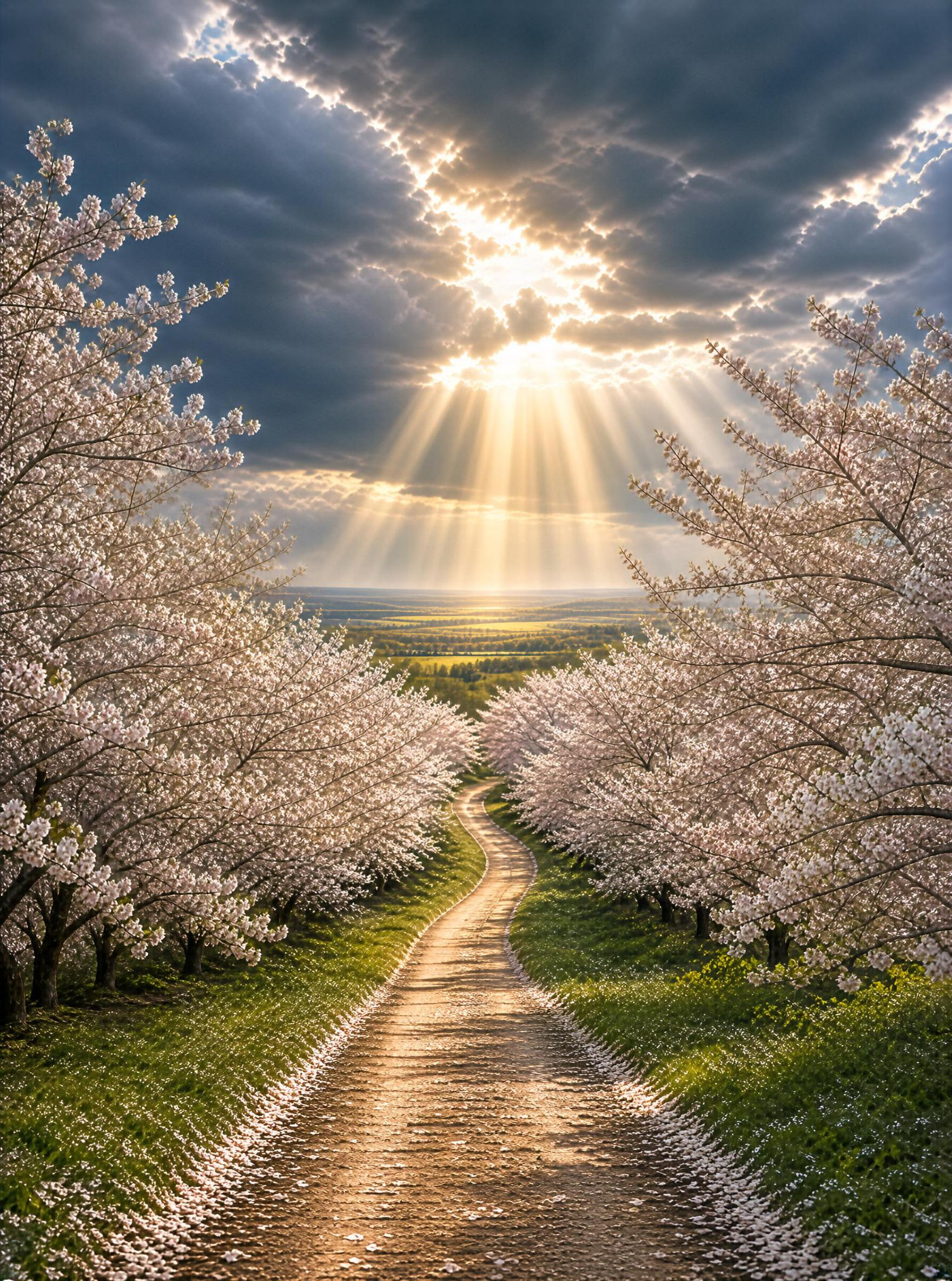 Cherry Blossom Path