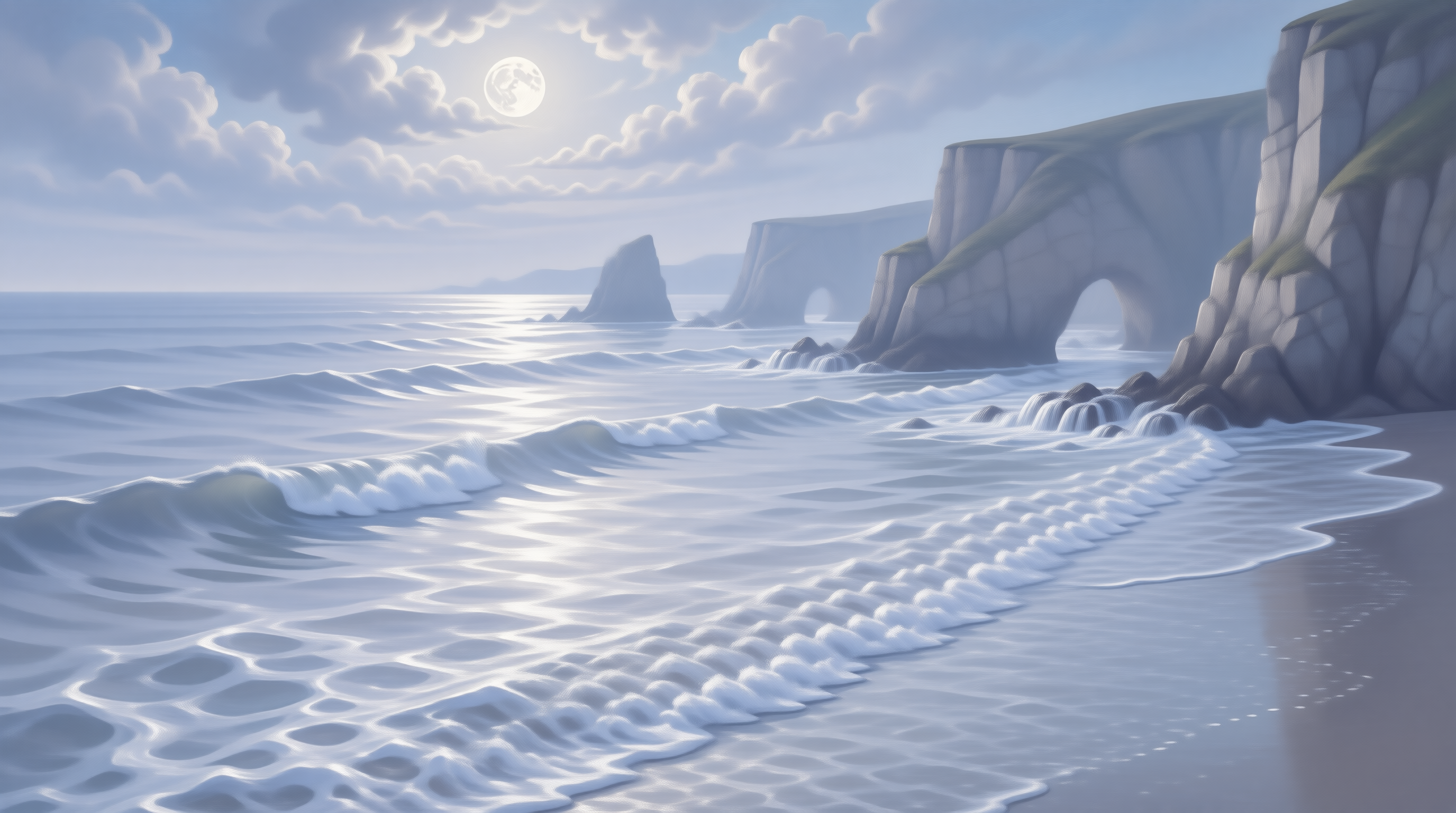 Coastal Sea-Arch Landscape