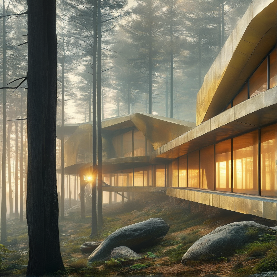 Modern Forest Retreat