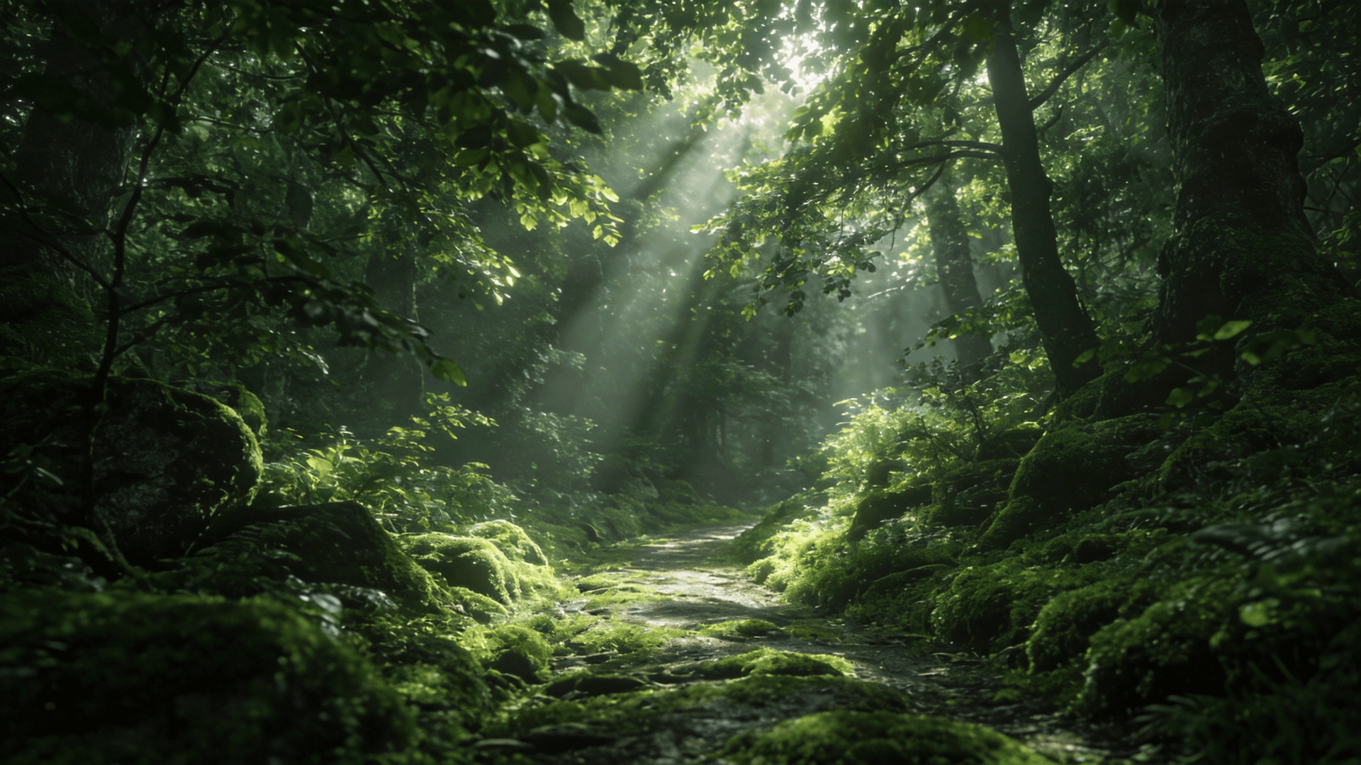 Healing Forest Landscape