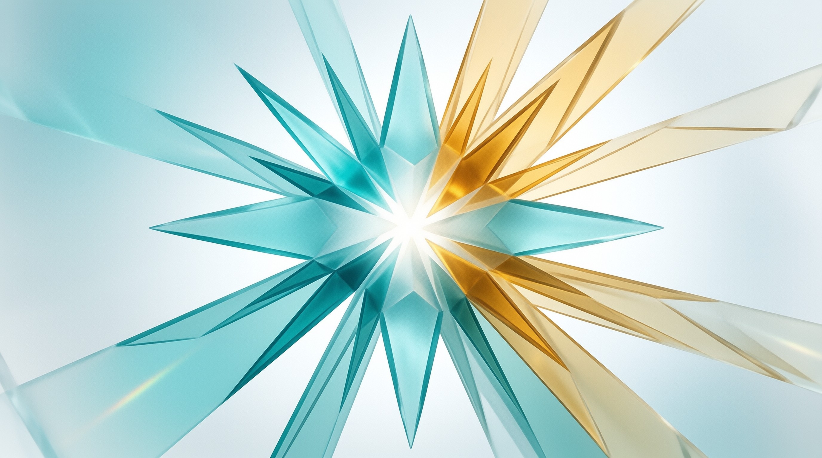 Abstract Crystal Star