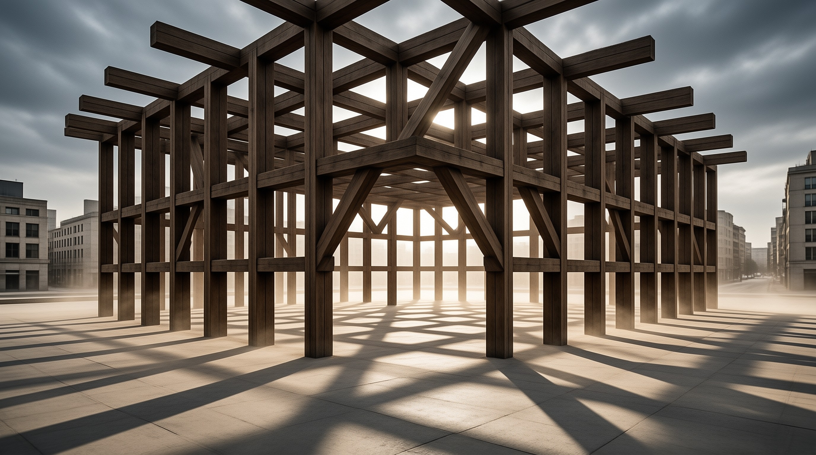 Wooden Structure Frame