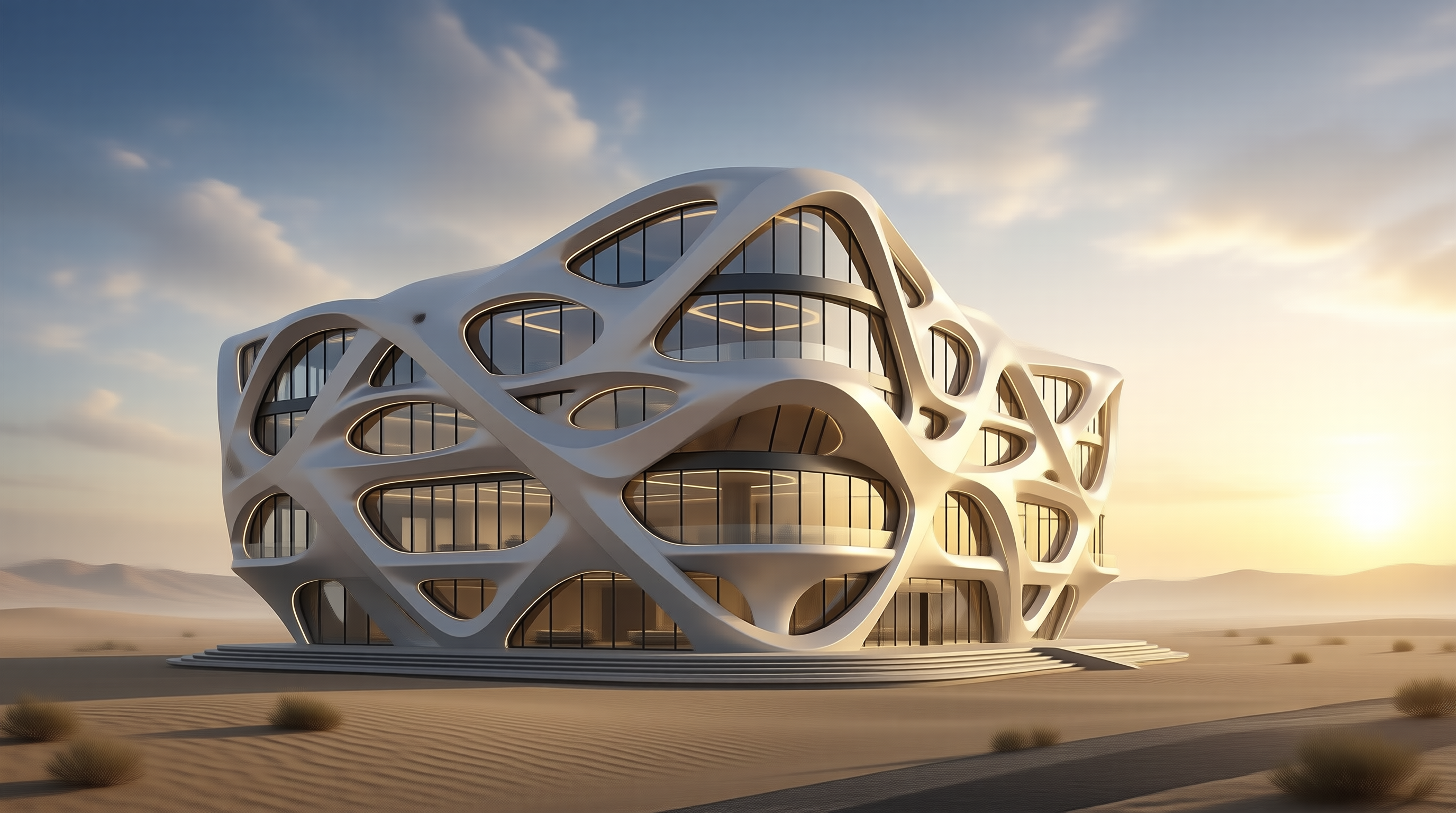 Futuristic Organic Architecture