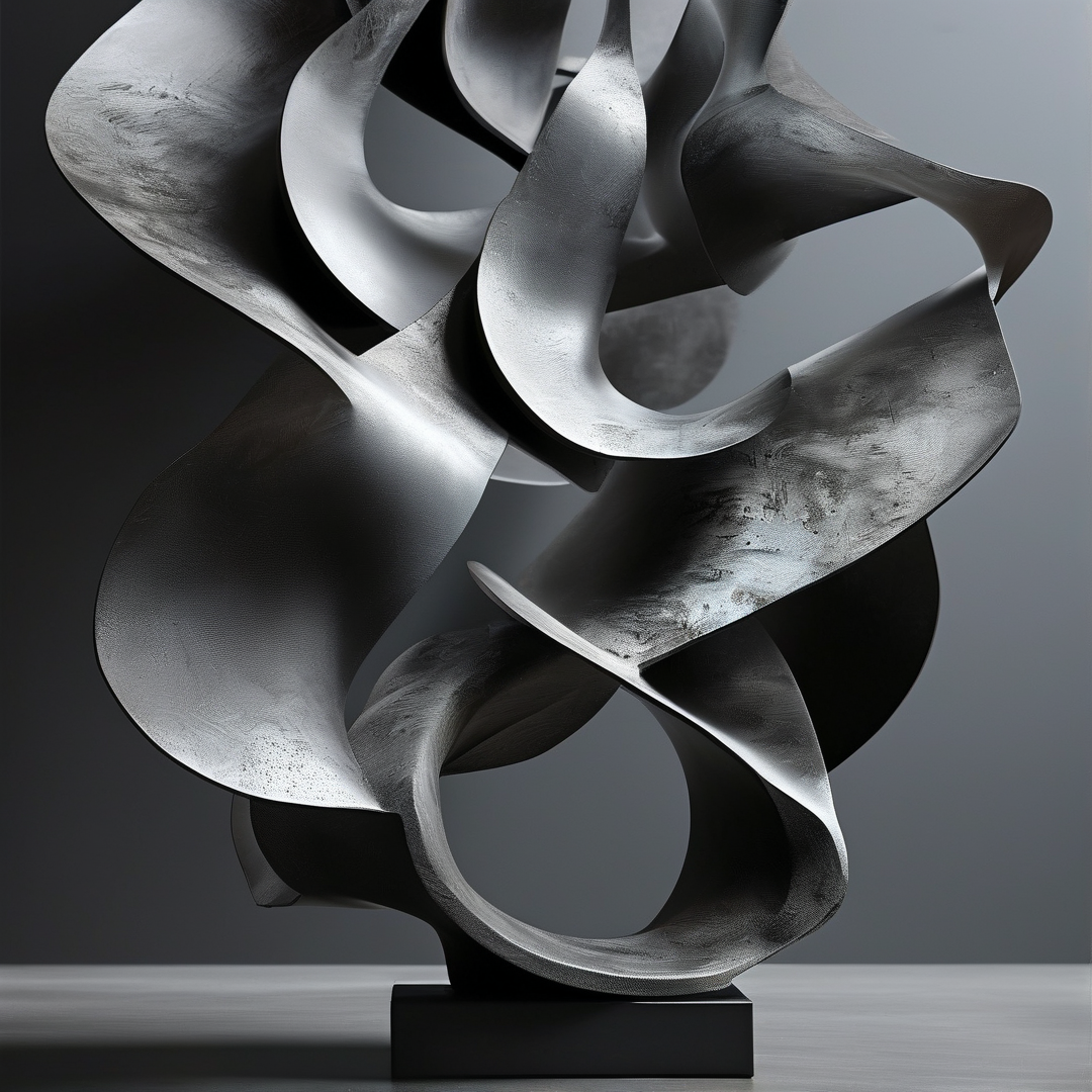Abstract Metal Sculpture