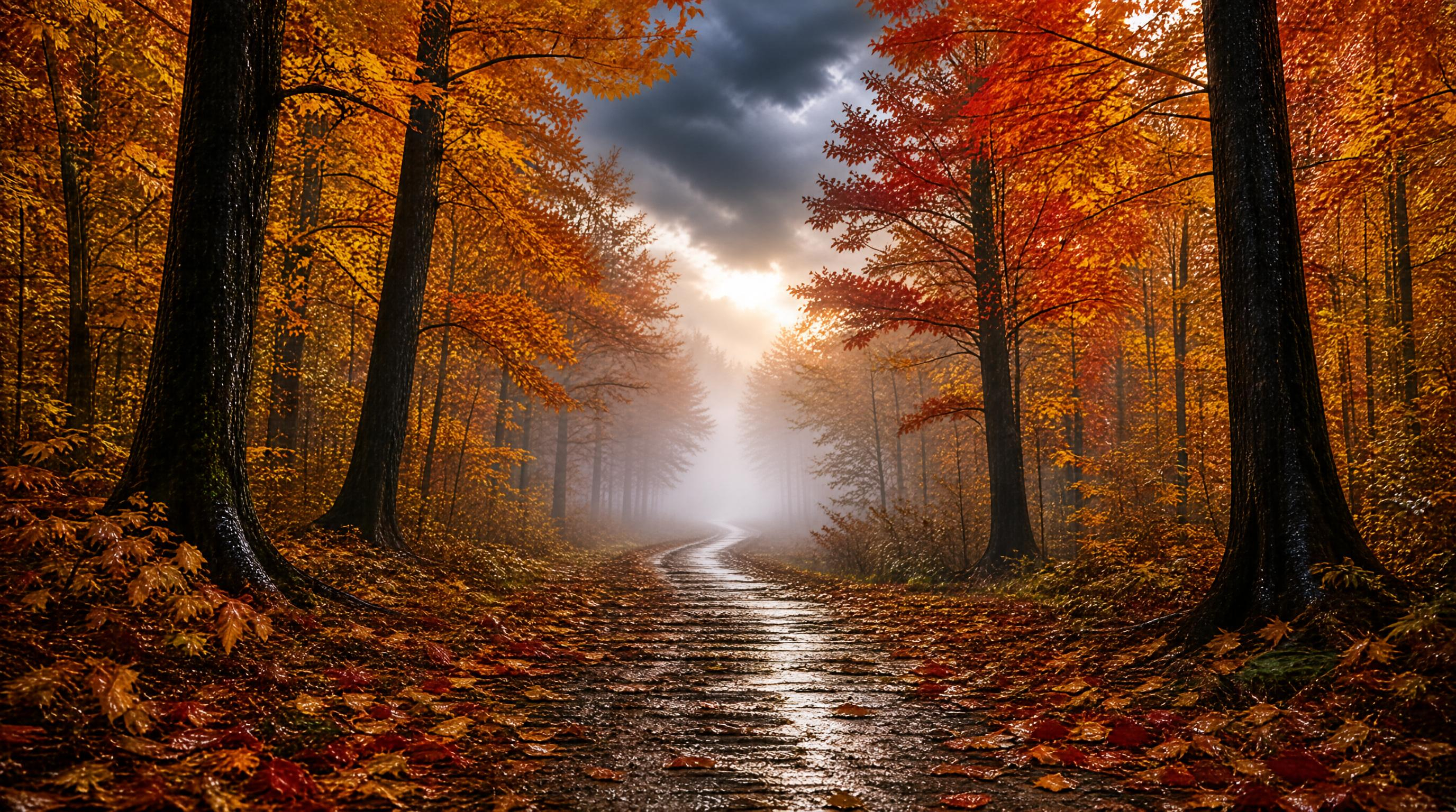 Autumn Forest Path