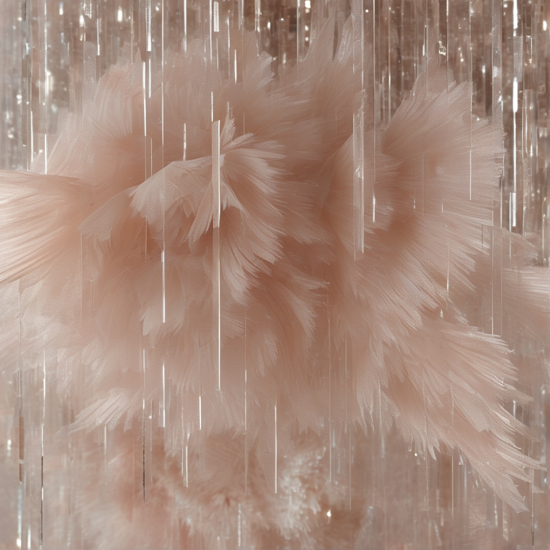 Ethereal Pink Feathers