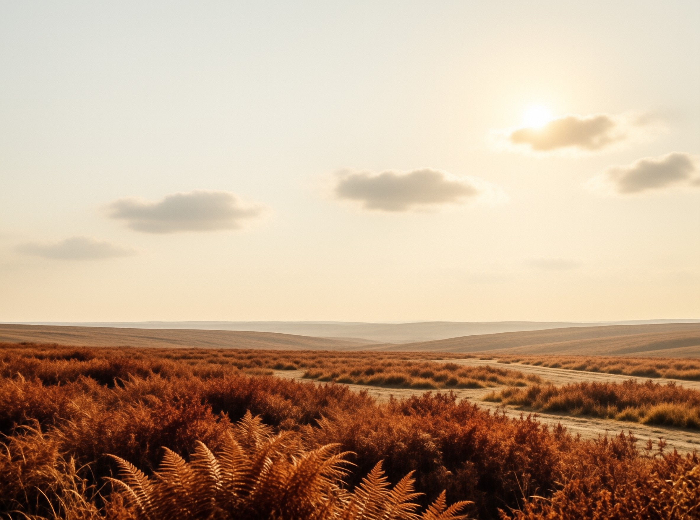 Golden Sunset Landscape